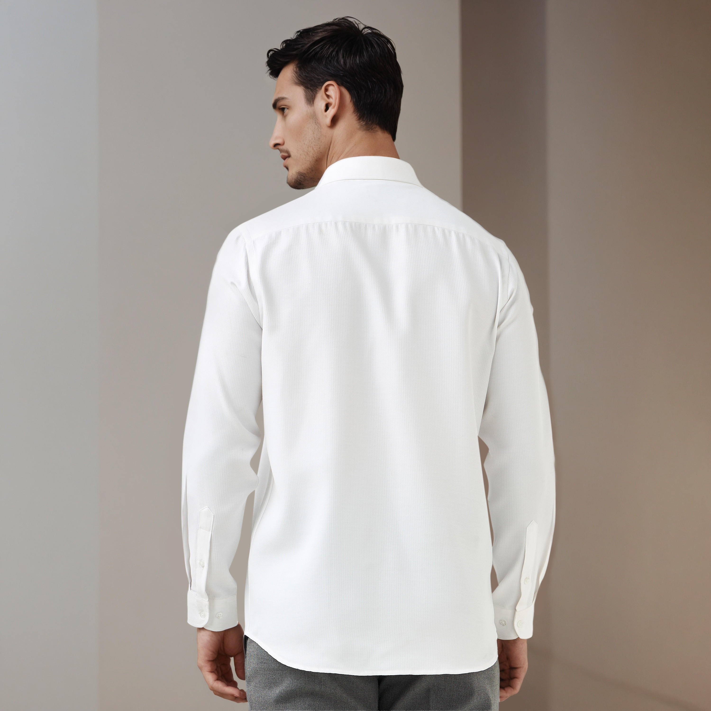 قميص رسمي دوبي بقصة عادية-men-clothing-shirts-image-4