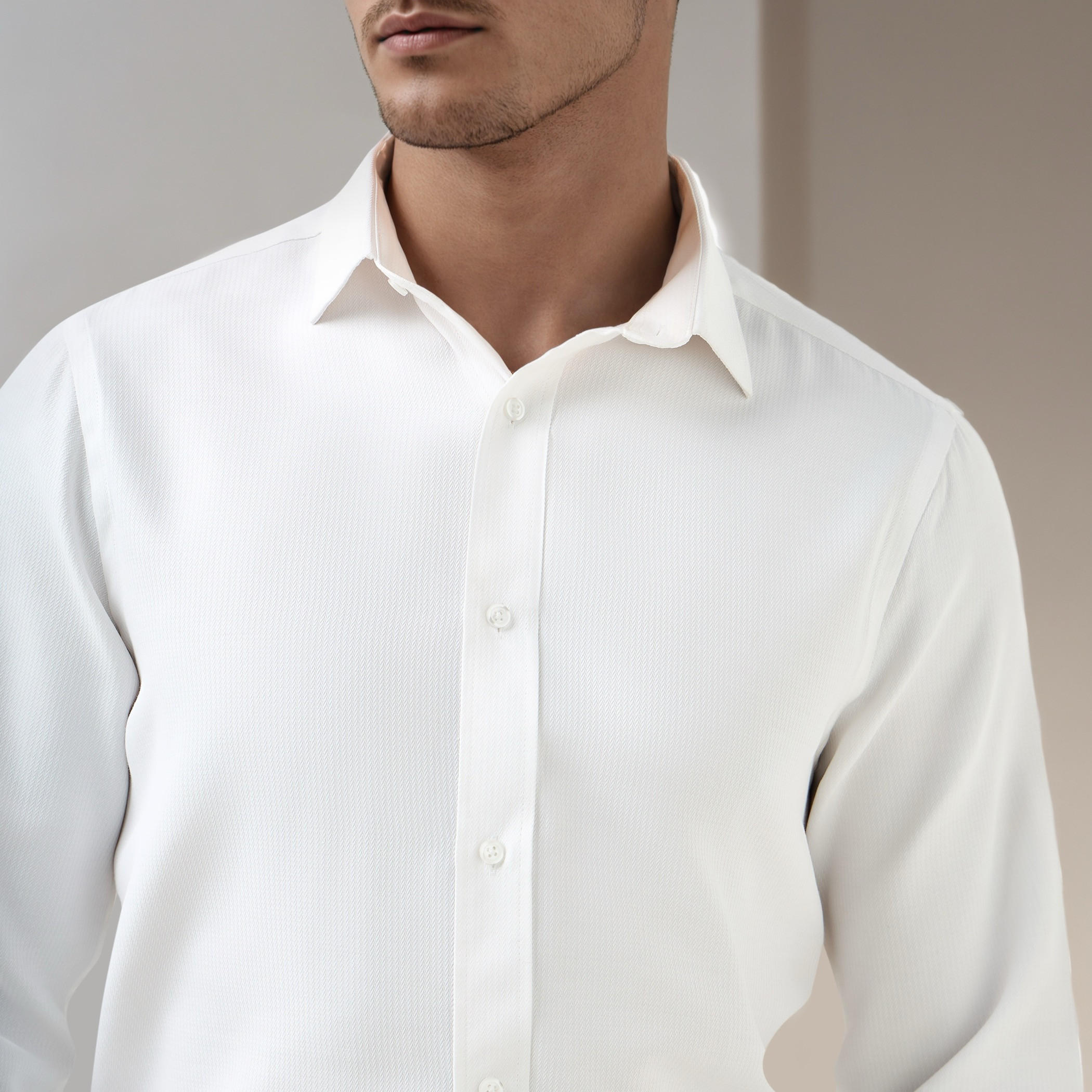 قميص رسمي دوبي بقصة عادية-men-clothing-shirts-image-3