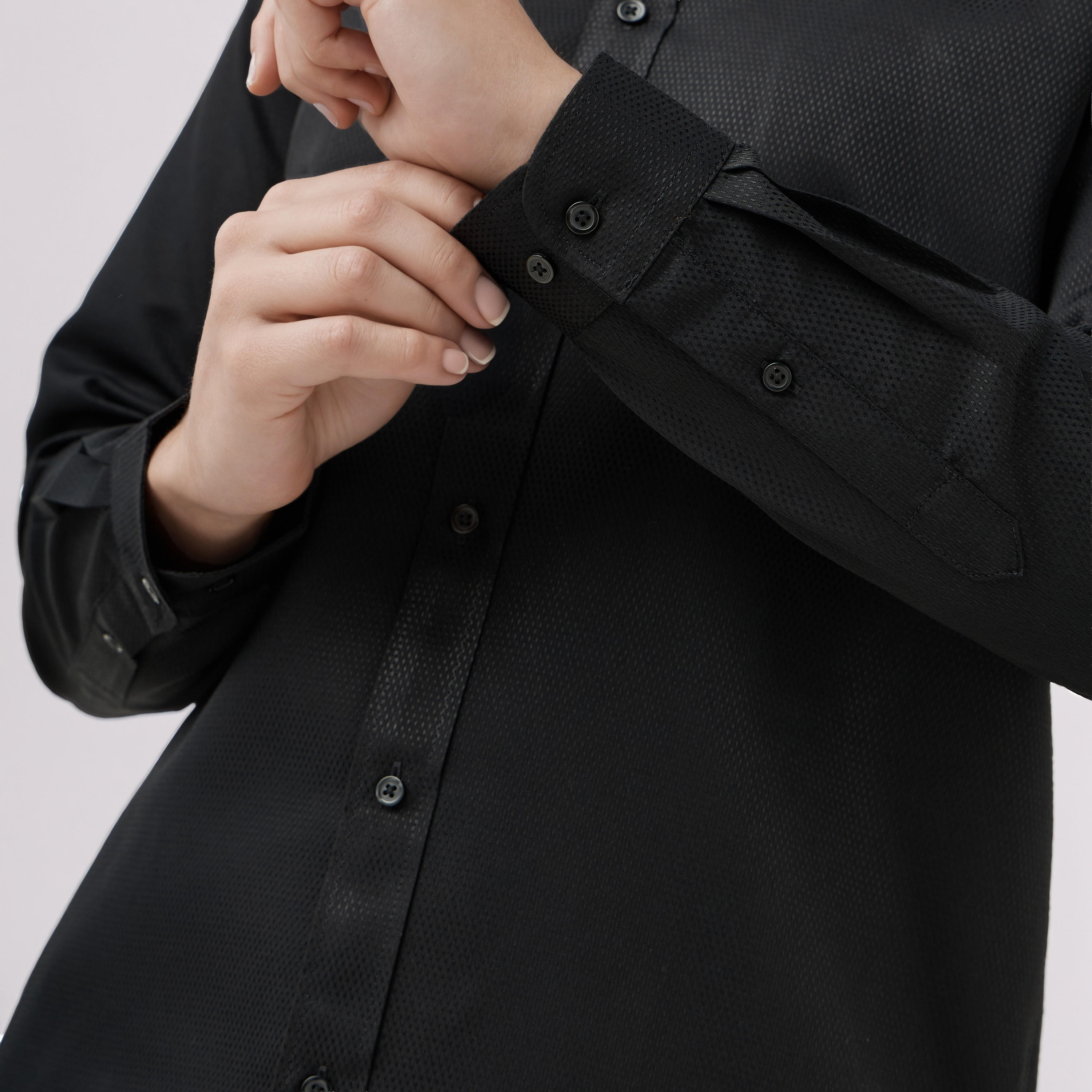 Regular Fit Dobby Formal Shirt-men-clothing-shirts-image-6