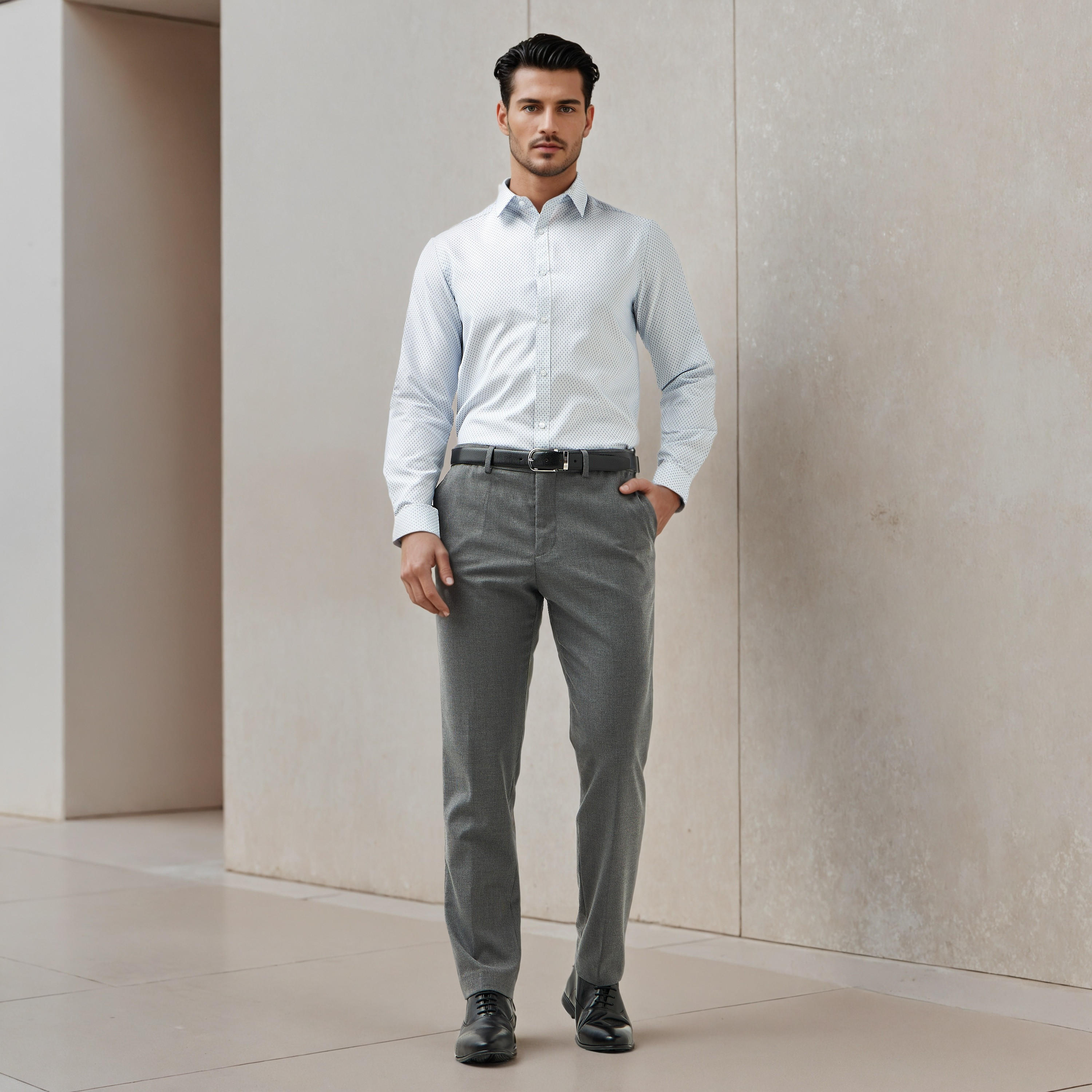 قميص بقصة سليم وطبعات-men-clothing-shirts-image-2