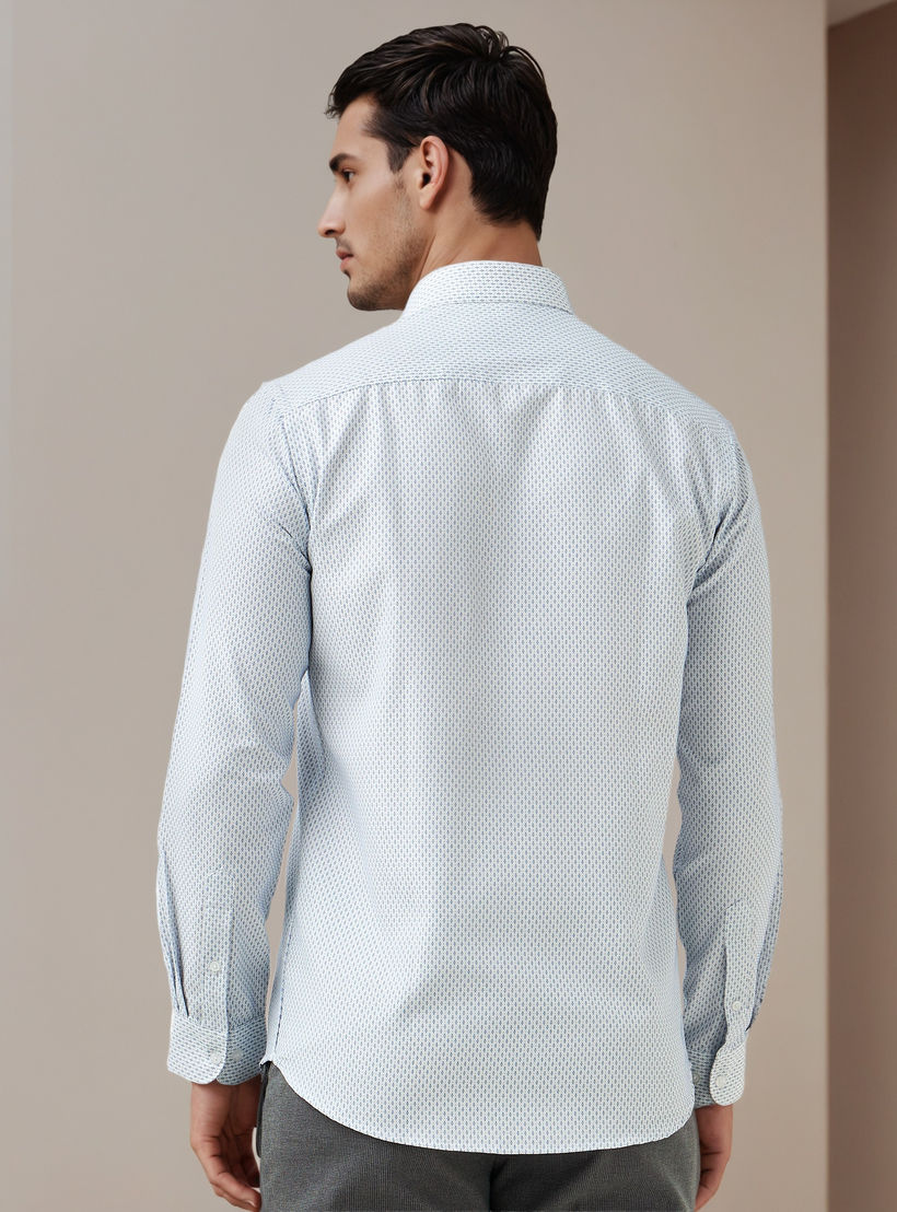 قميص بقصة سليم وطبعات-men-clothing-shirts-image-3
