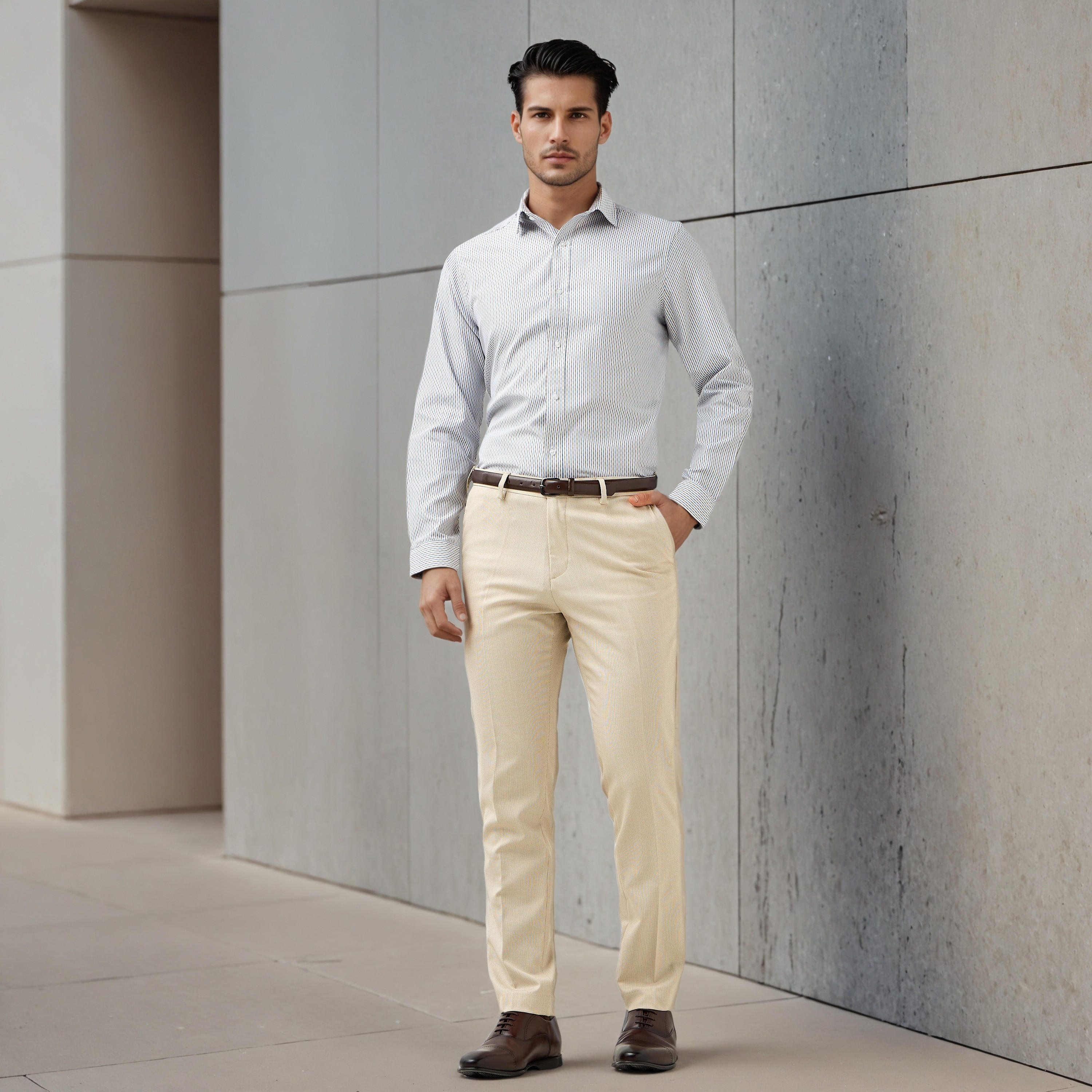Striped Regular Fit Shirt-men-clothing-shirts-image-2