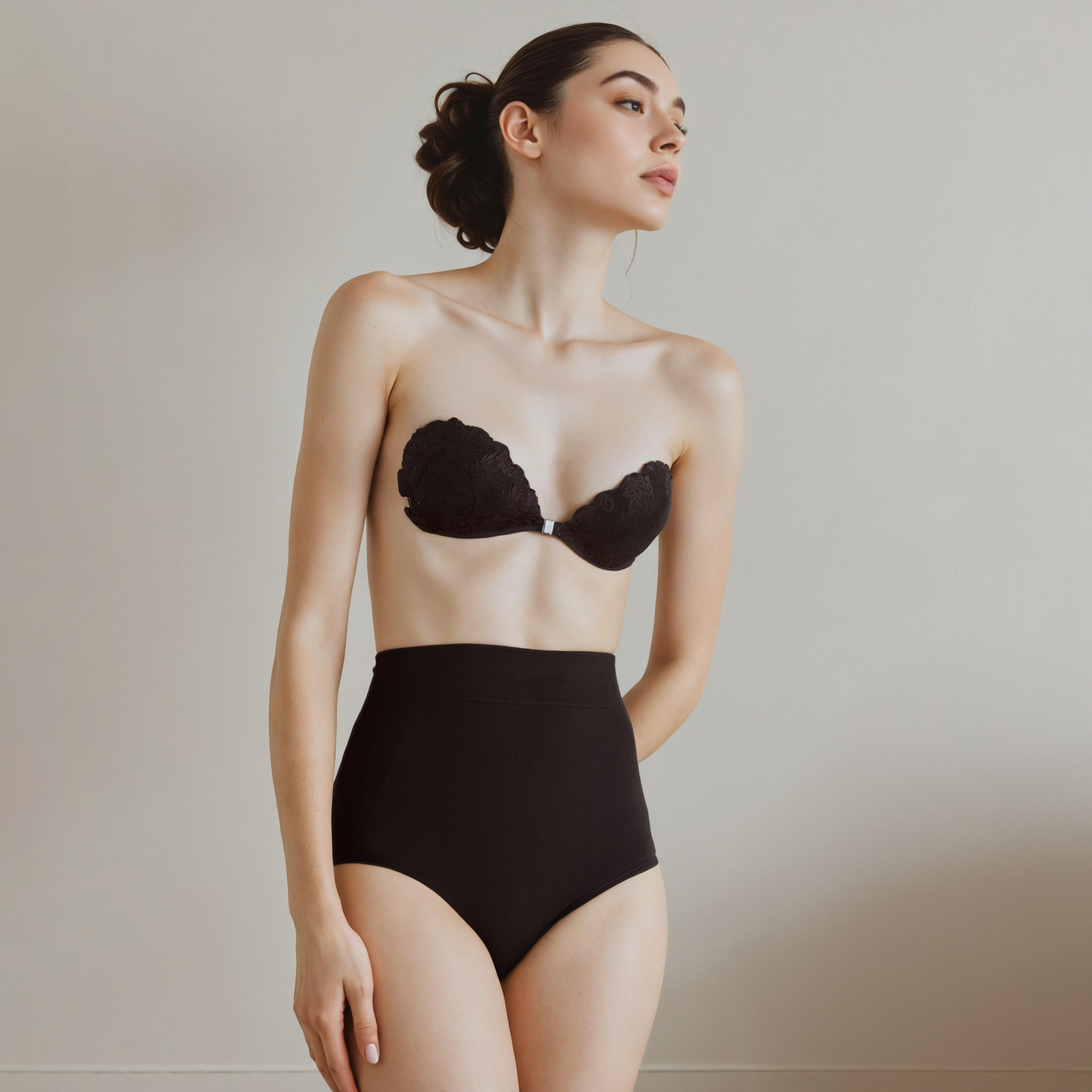 Floral Textured Strapless Bra-women-clothing-lingerie-bras-image-4