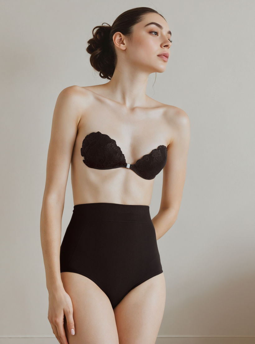 Floral Textured Strapless Bra-women-clothing-lingerie-bras-image-4