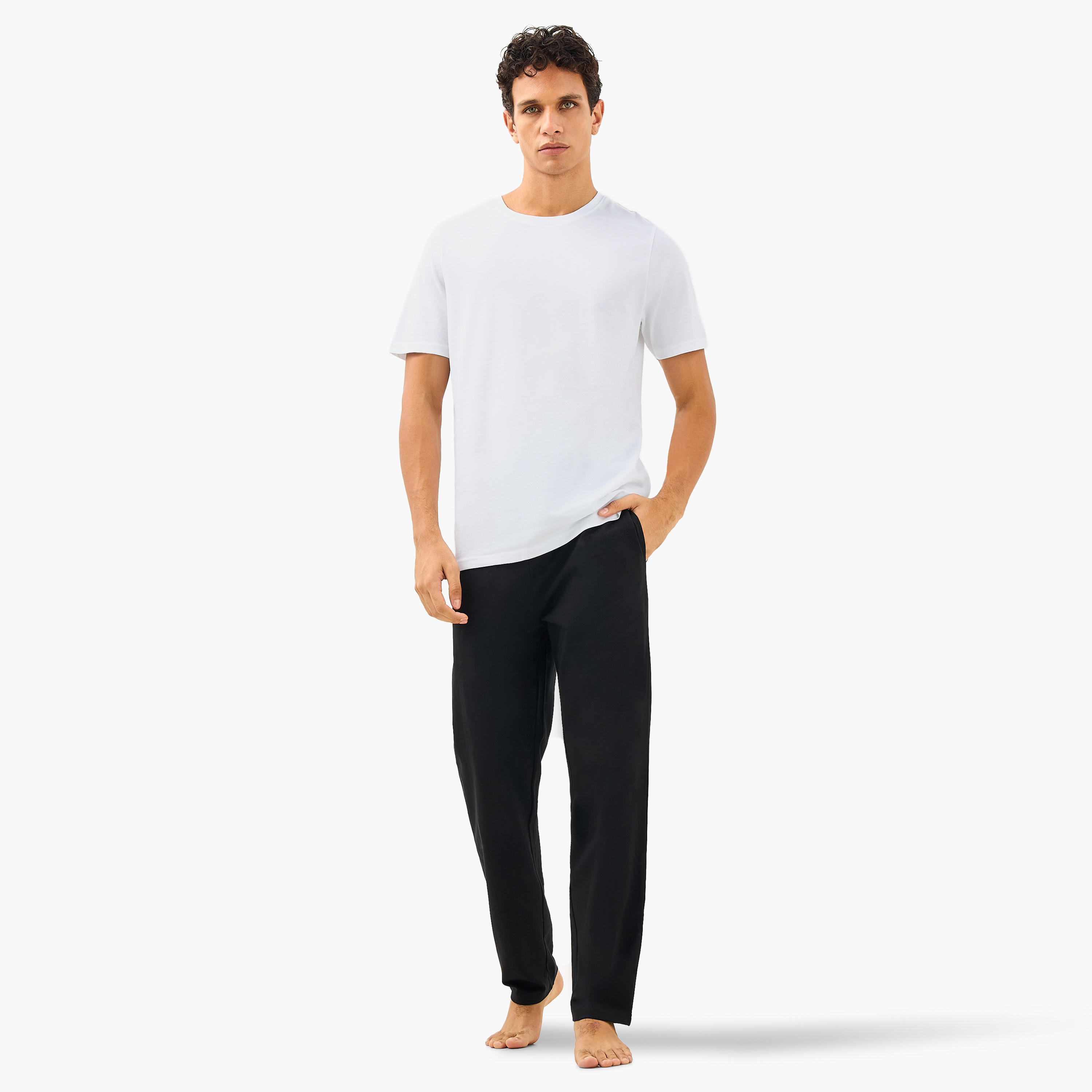 طقم ملابس نوم قطن برباط إغلاق للرجال-men-clothing-nightwear-sets-image-5