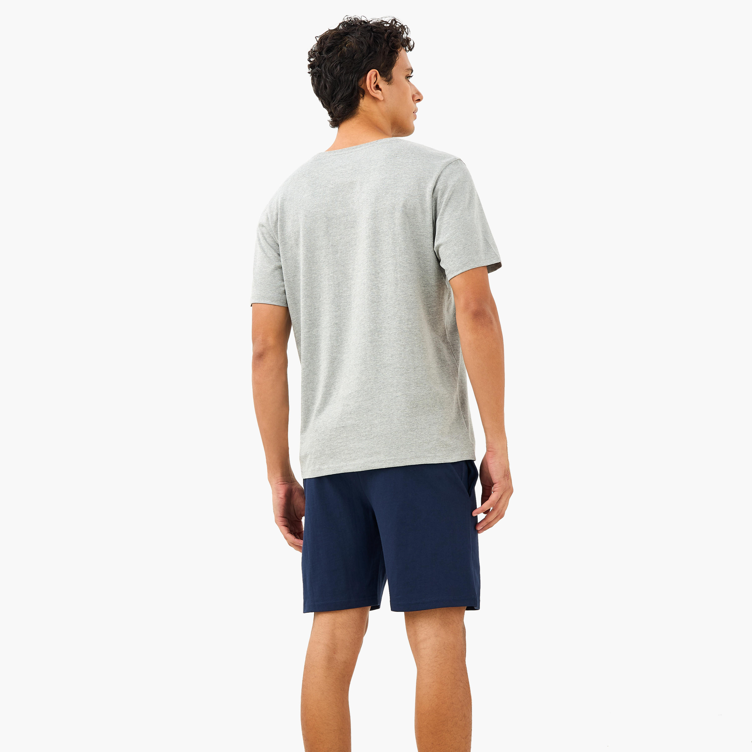 طقم ملابس نوم قطن برباط إغلاق للرجال-men-clothing-nightwear-sets-image-2
