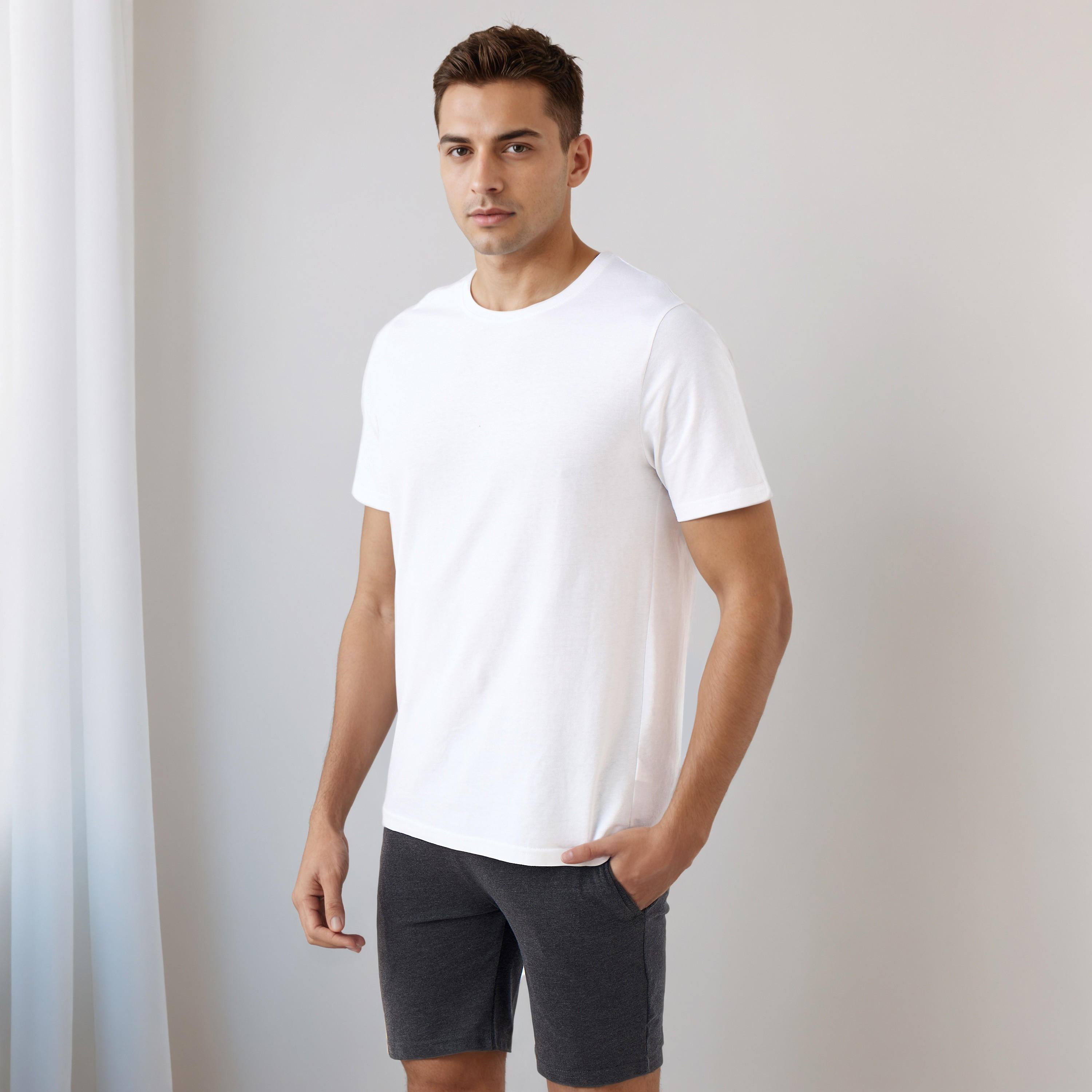 طقم ملابس نوم قطن برباط إغلاق للرجال-men-clothing-nightwear-sets-image-5