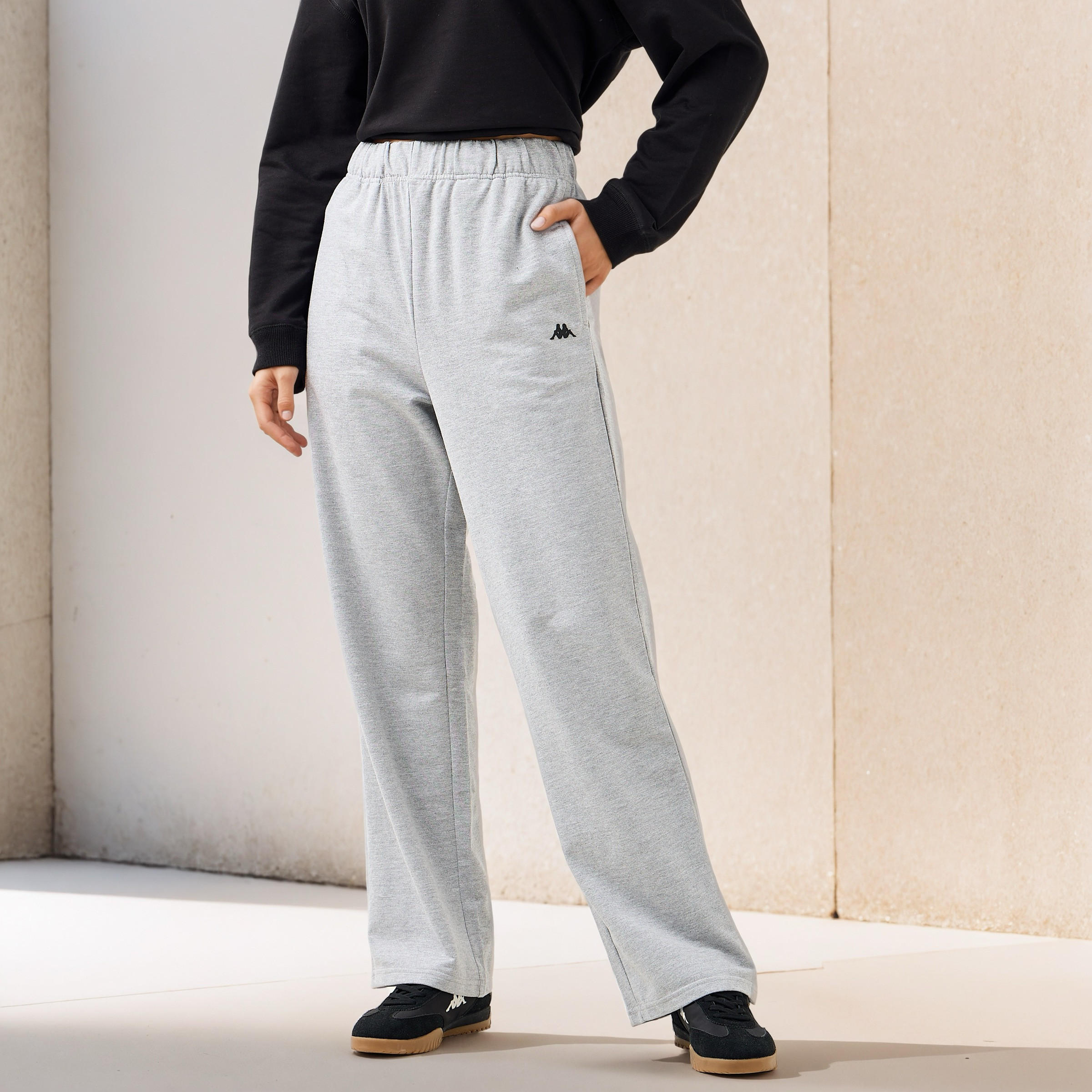 Kappa Relaxed Fit Track Pants-women-clothing-bottoms-joggers-image-1
