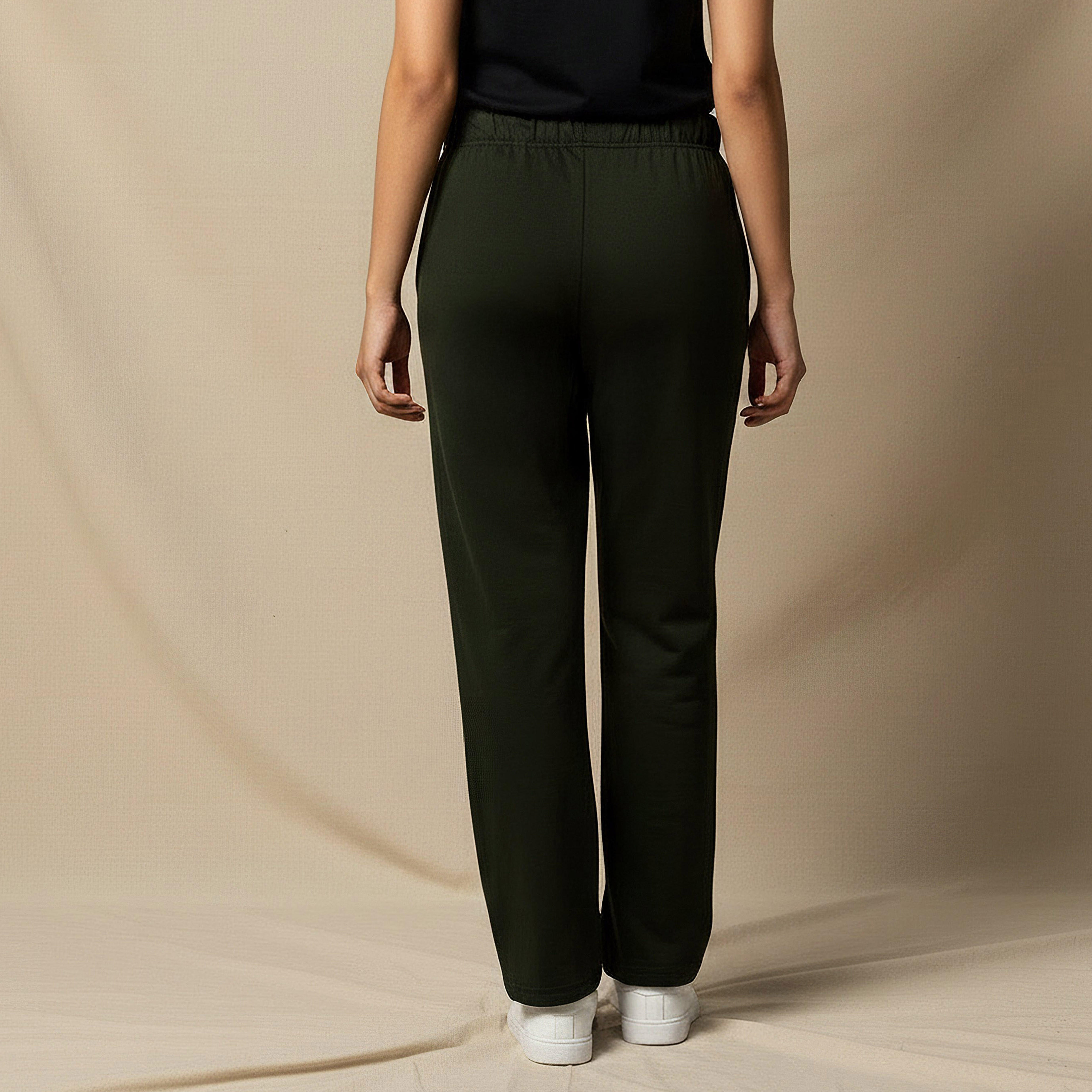 Lee Cooper Women's Relaxed Fit Joggers with Pockets-women-clothing-bottoms-joggers-image-4