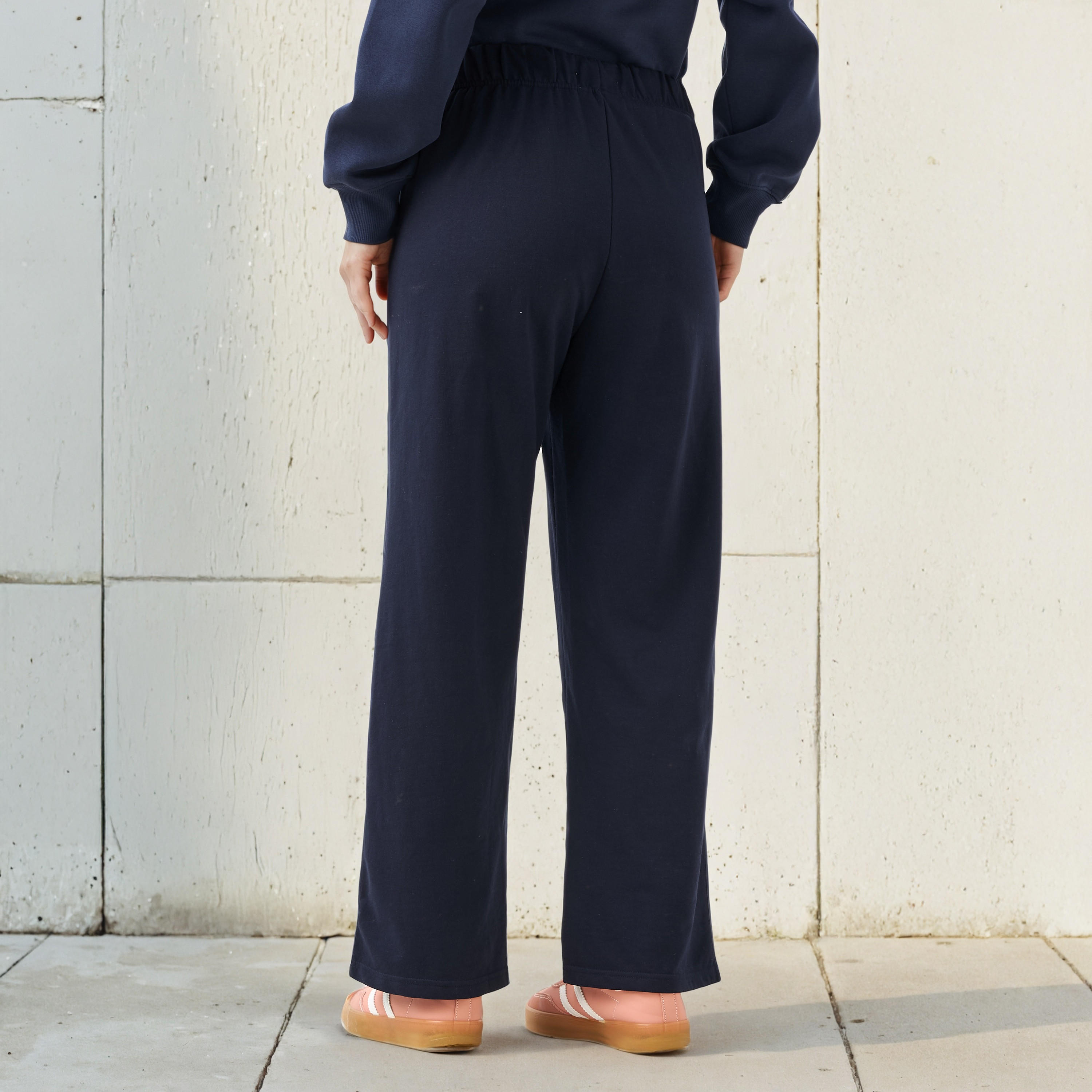 Lee Cooper Women's Relaxed Fit Joggers with Pockets-women-clothing-bottoms-joggers-image-3