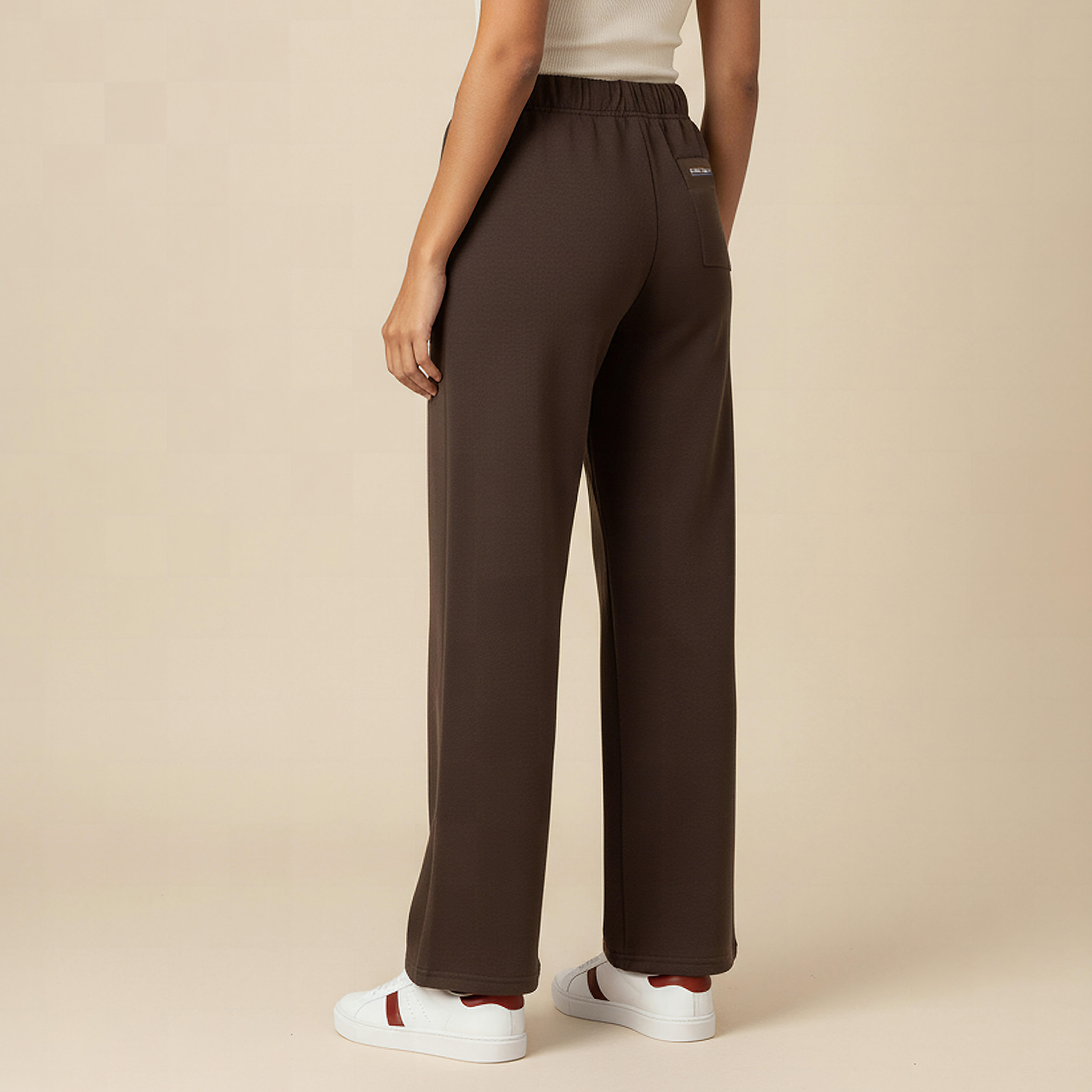 Lee Cooper Women's Relaxed Fit Joggers with Pockets-women-clothing-bottoms-joggers-image-3