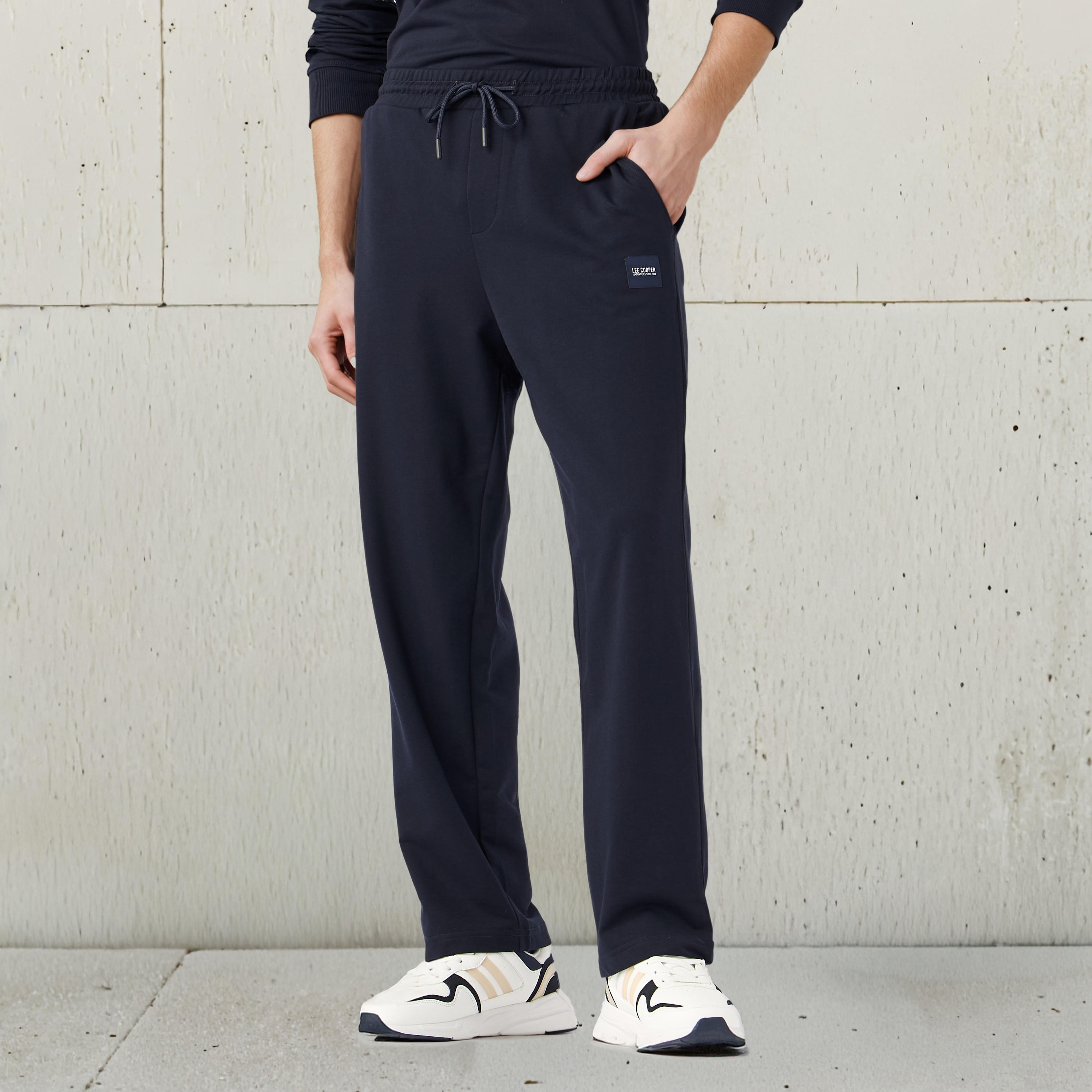 Lee Cooper Relaxed Fit Track Pants-men-clothing-bottoms-joggers-image-1