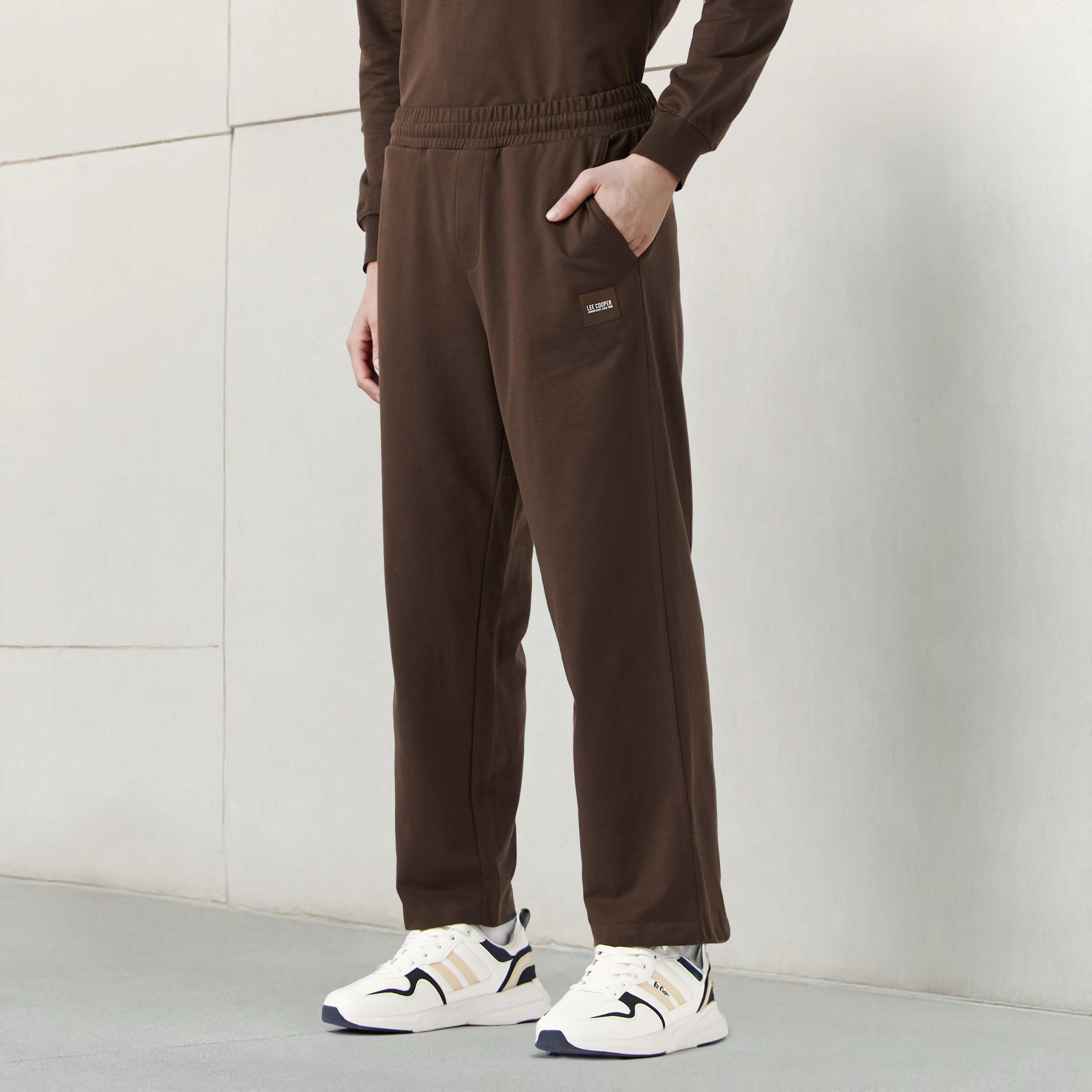 Lee Cooper Relaxed Fit Track Pants-men-clothing-bottoms-joggers-image-1