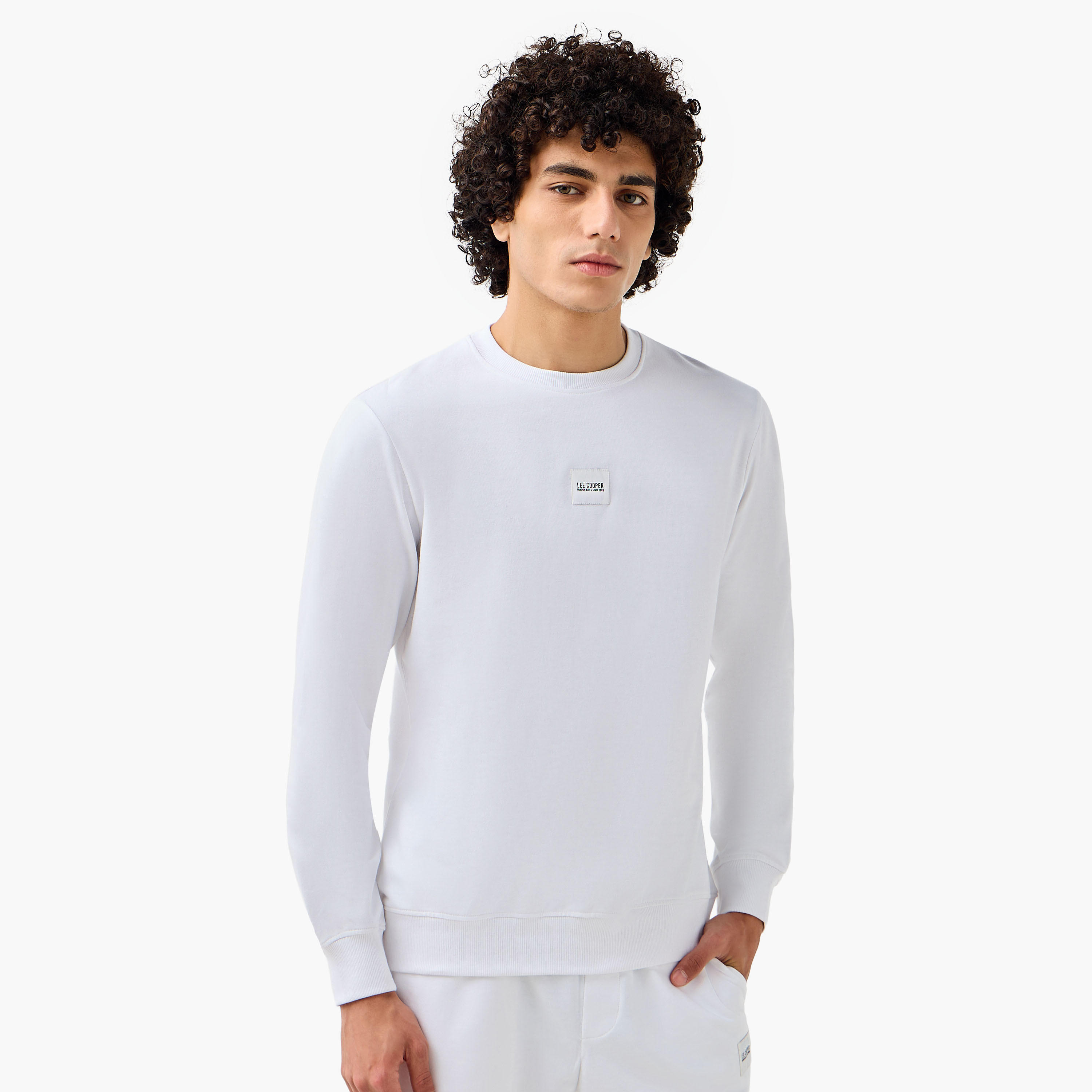 Lee Cooper Regular Fit Sweatshirt-men-winterwear-hoodiesandsweatshirts-image-1