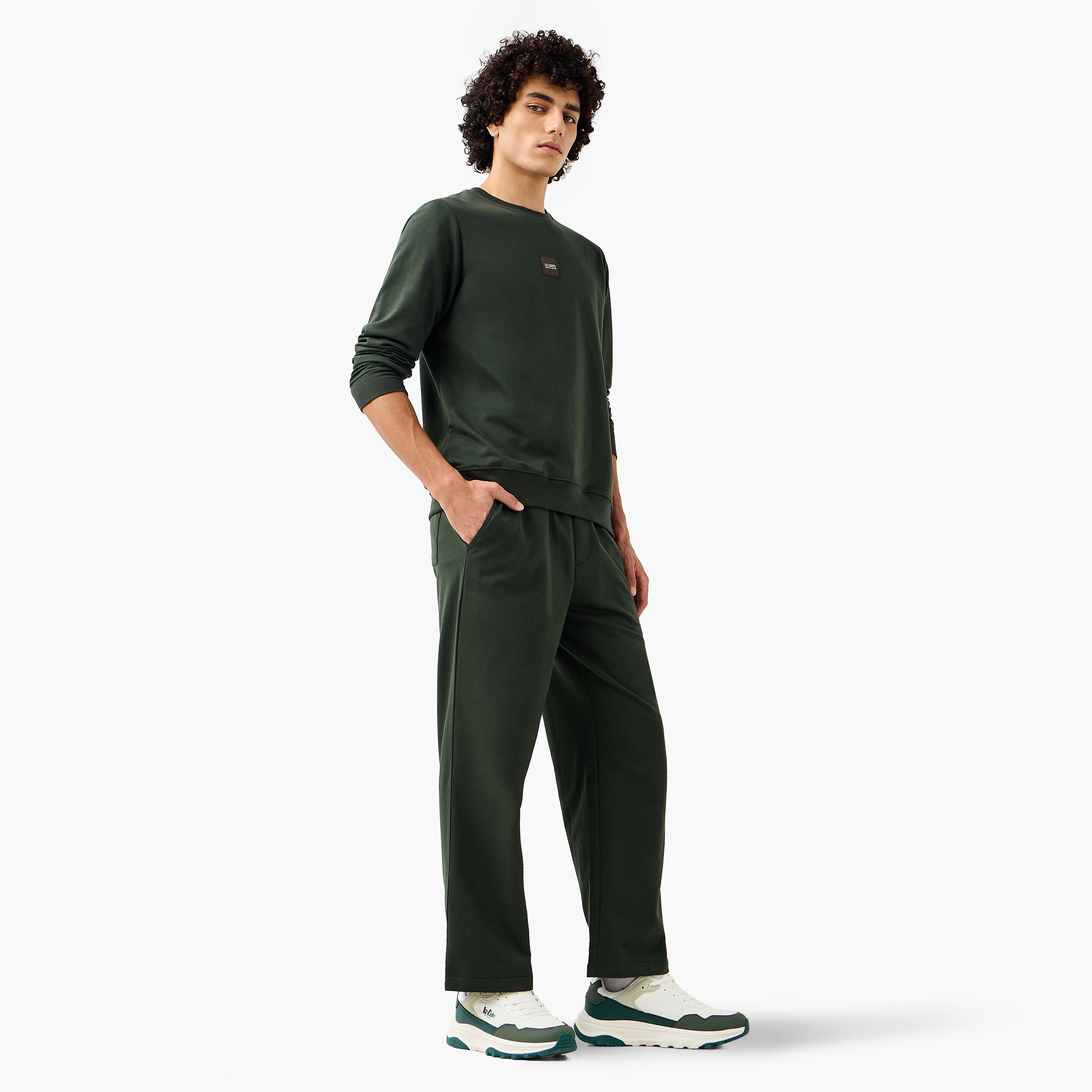 Lee Cooper Regular Fit Sweatshirt-men-winterwear-hoodiesandsweatshirts-image-3