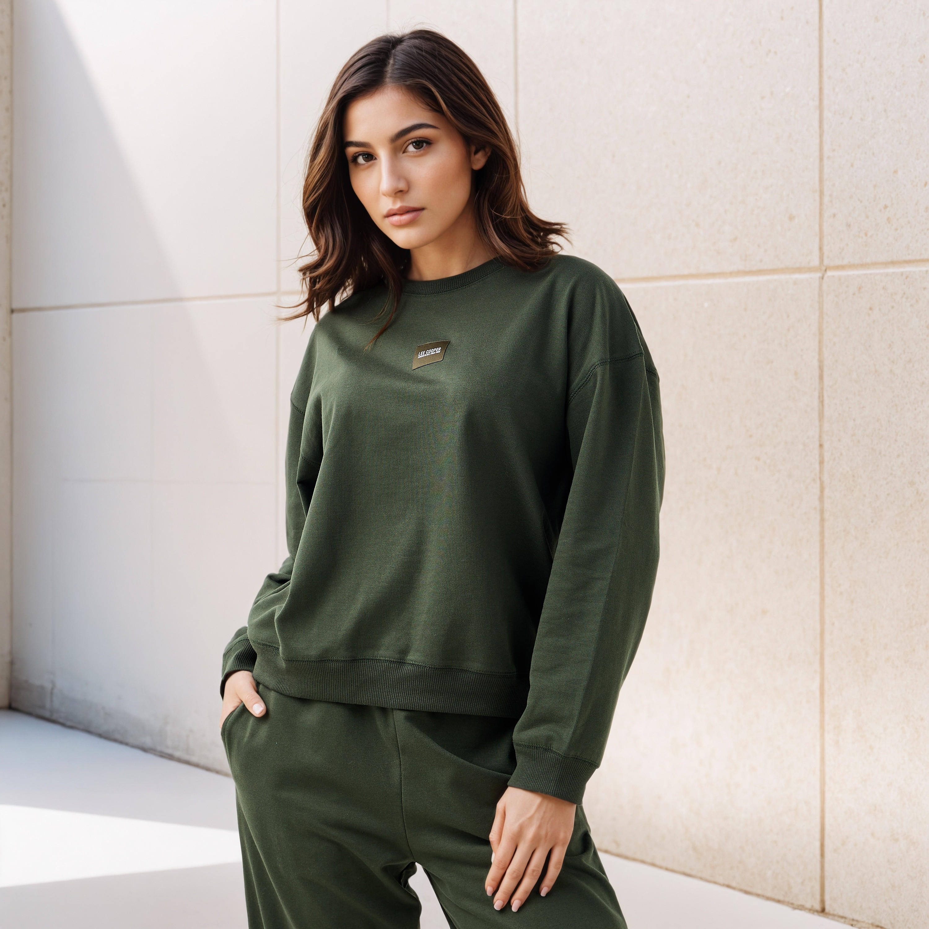 سويت شيرت بقصّة عادية من كابا-women-winterwear-hoodiesandsweatshirts-sweatshirts-image-5