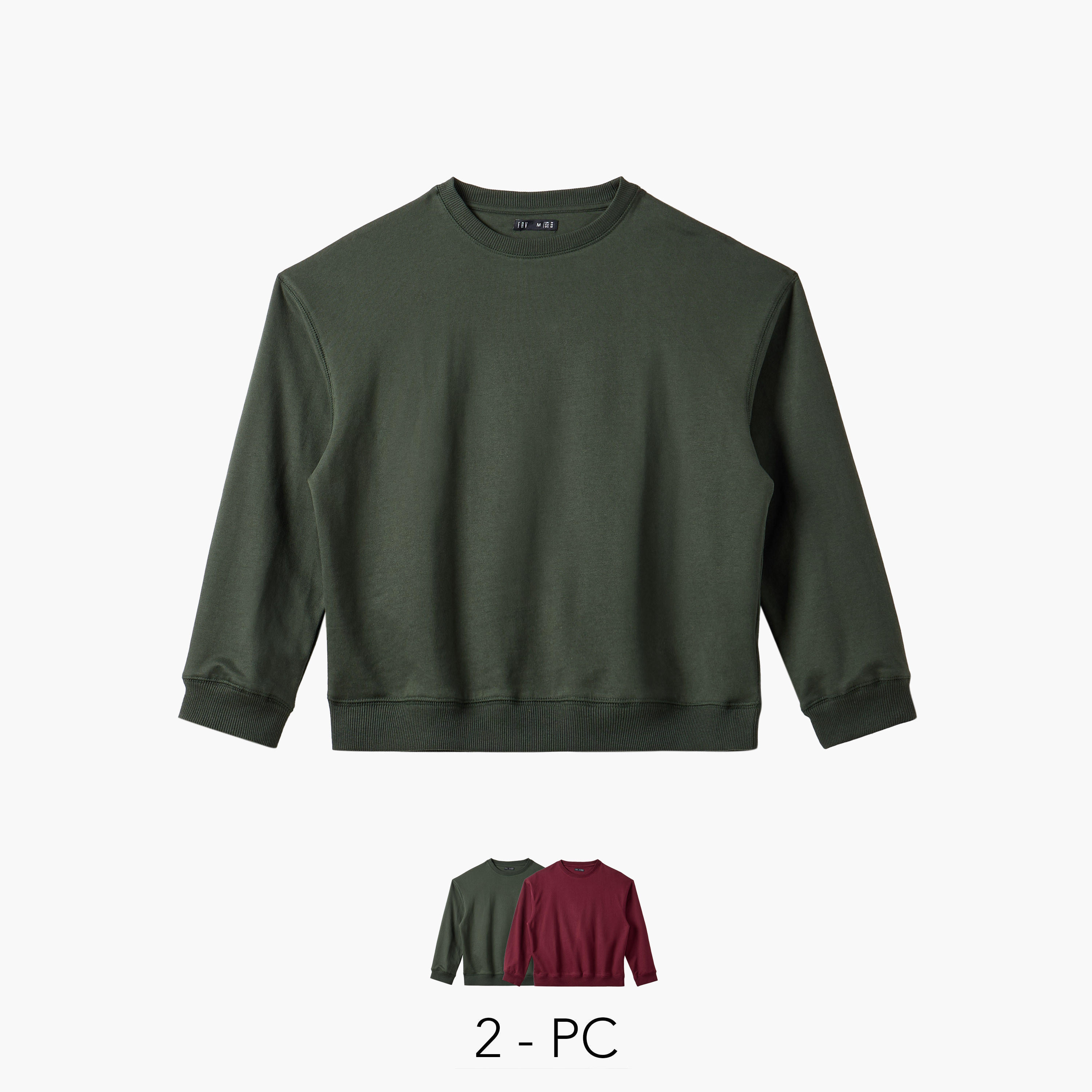 سويت شيرت بقصة عادية - طقم من قطعتين-women-winterwear-hoodiesandsweatshirts-sweatshirts-image-7