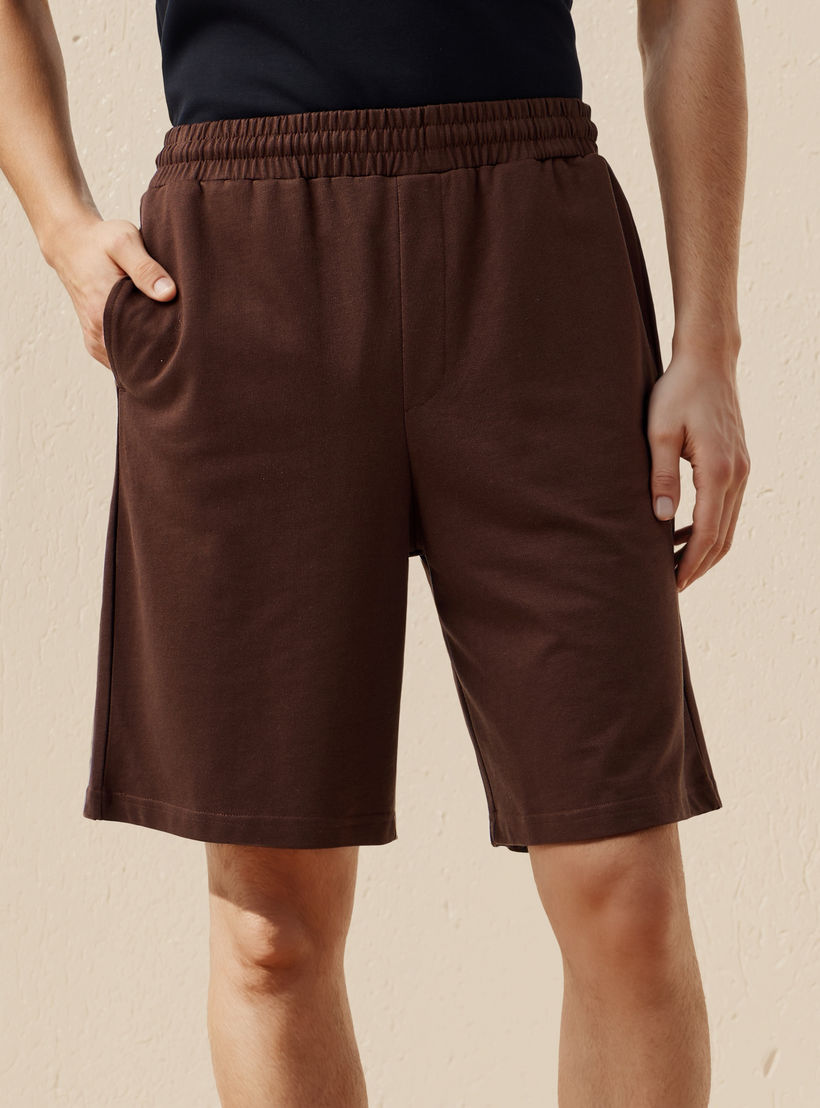 شورت رجالي قطن بقصة مريحة-men-clothing-bottoms-shorts-image-1