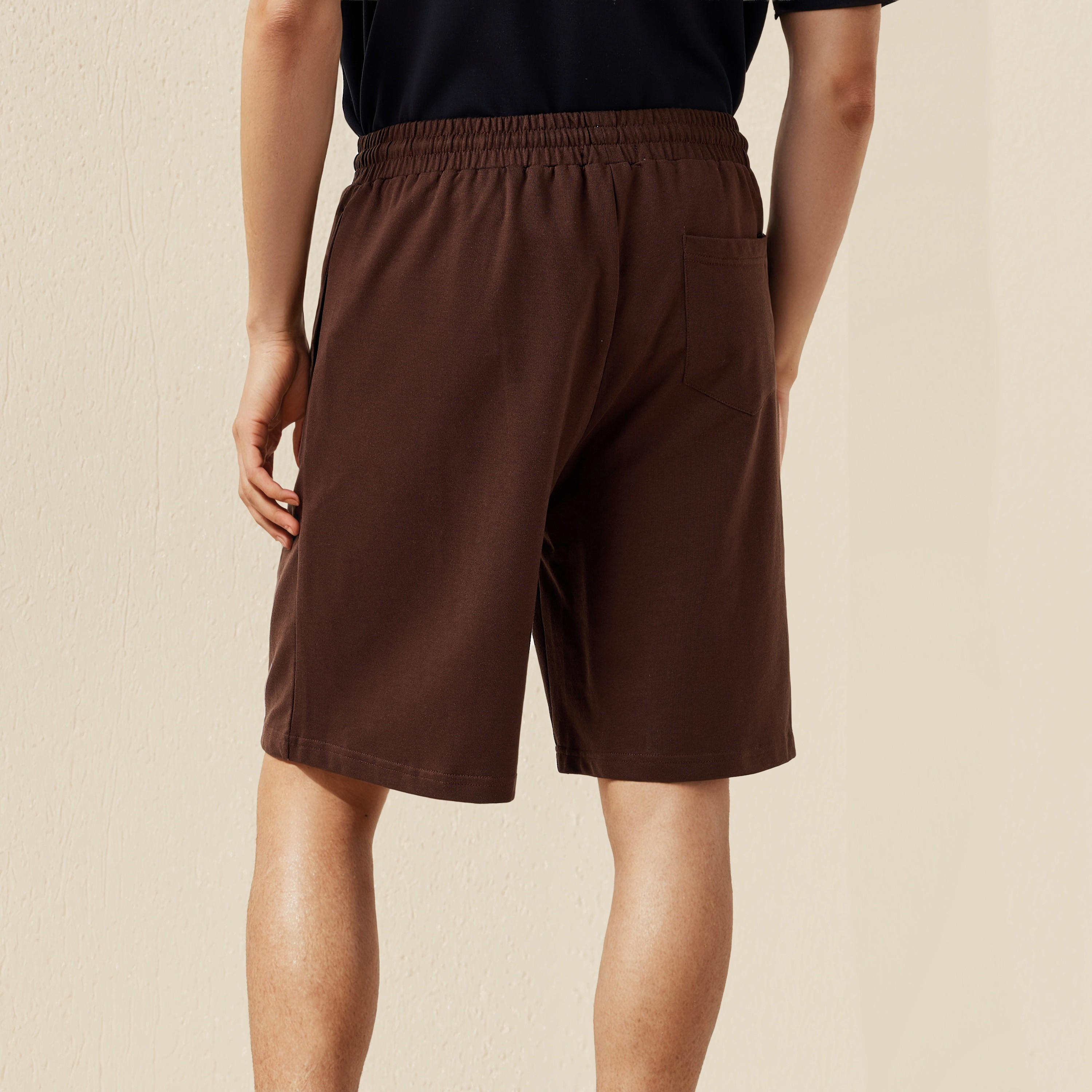 Men Relaxed Fit Shorts Cotton-men-clothing-bottoms-shorts-image-3