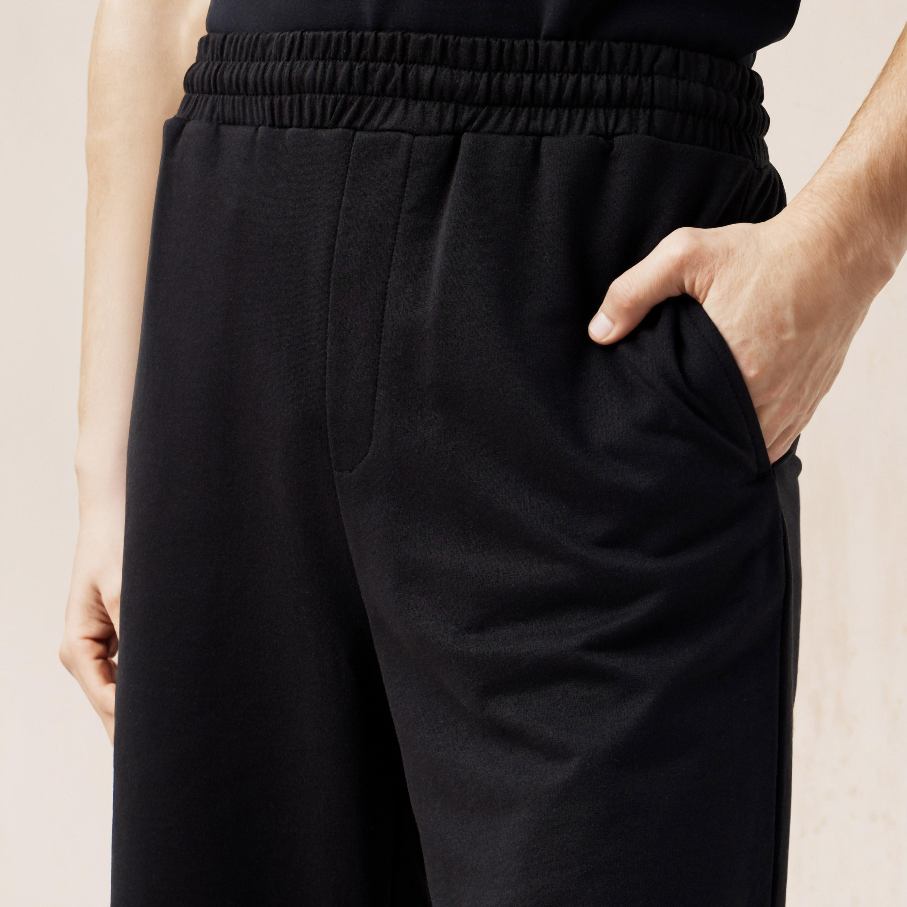 Men Relaxed Fit Shorts Cotton-men-clothing-bottoms-shorts-image-4