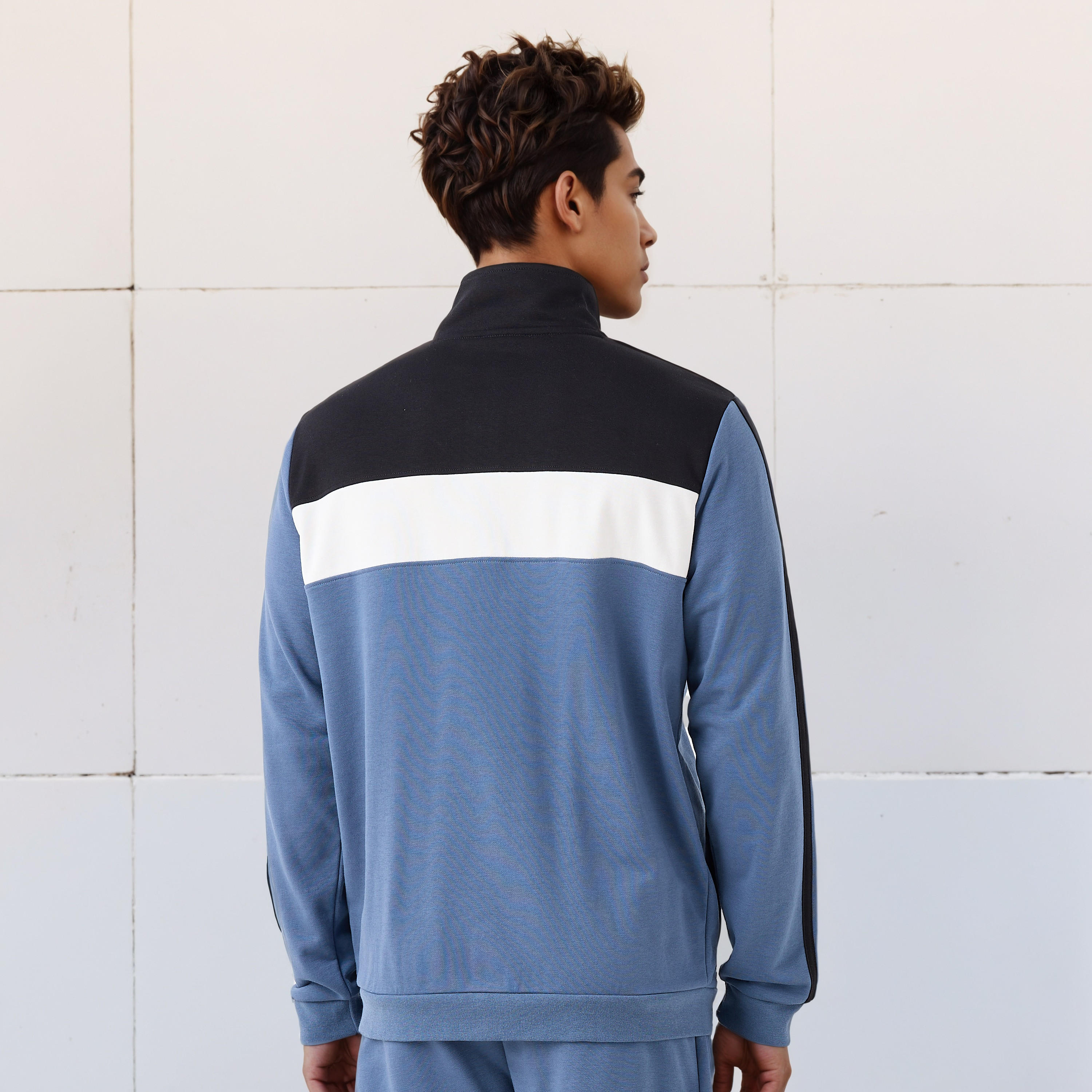 هودي قوالب ملونة بقصّة عادية للرجال من كابا-men-winterwear-hoodiesandsweatshirts-image-3