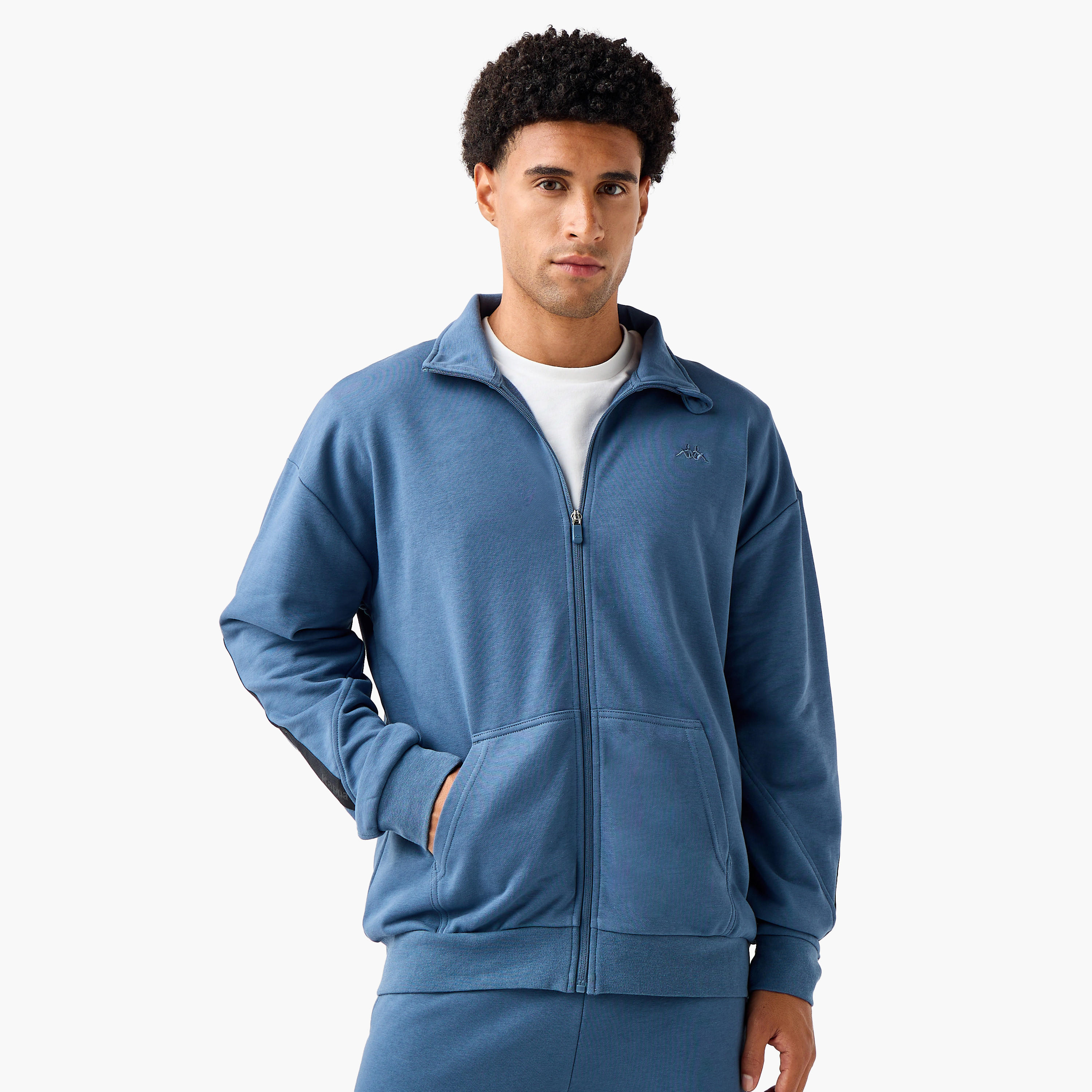 سويت شيرت رجالي بقصة عادية وياقة عالية من كابا-men-winterwear-hoodiesandsweatshirts-image-6
