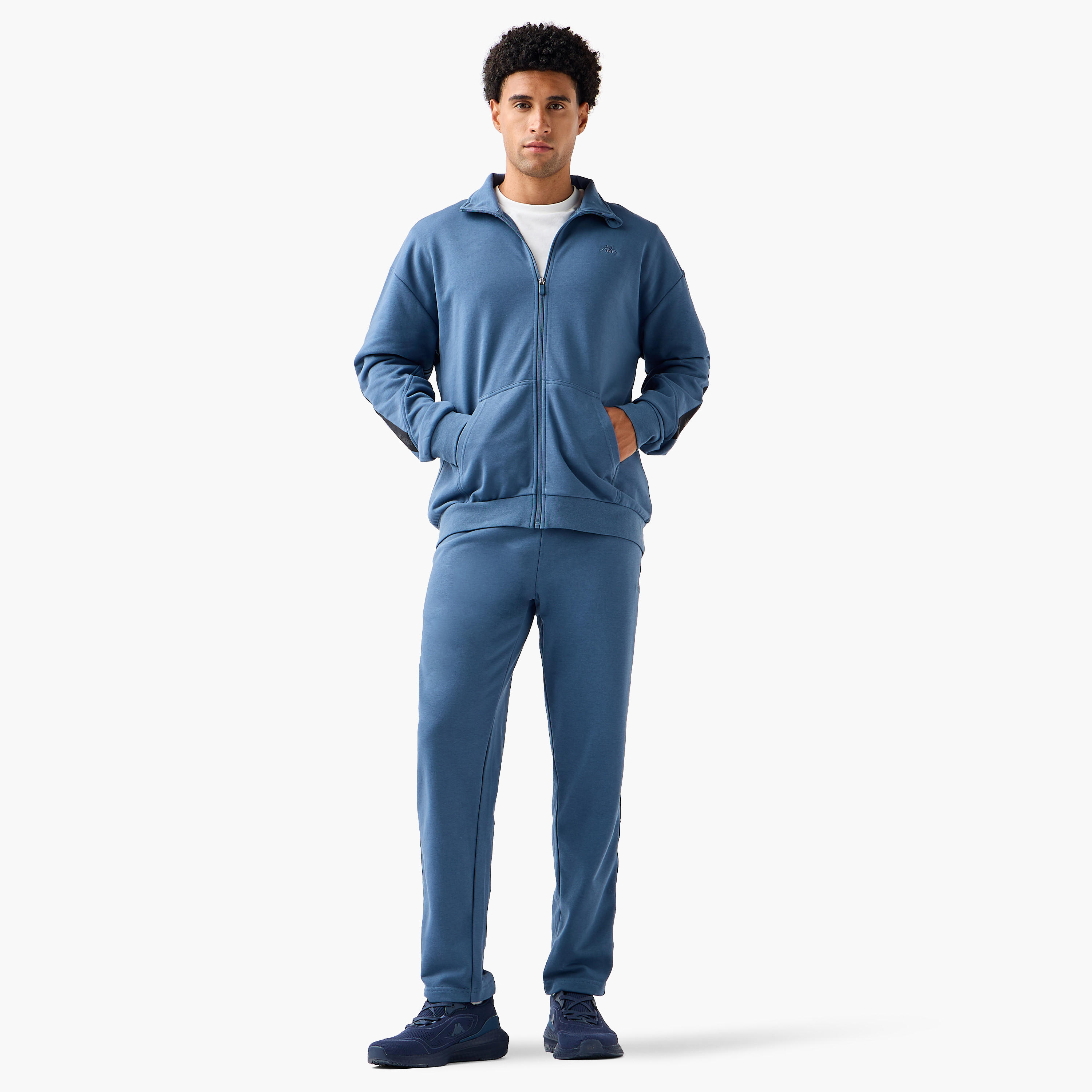 سويت شيرت رجالي بقصة عادية وياقة عالية من كابا-men-winterwear-hoodiesandsweatshirts-image-5
