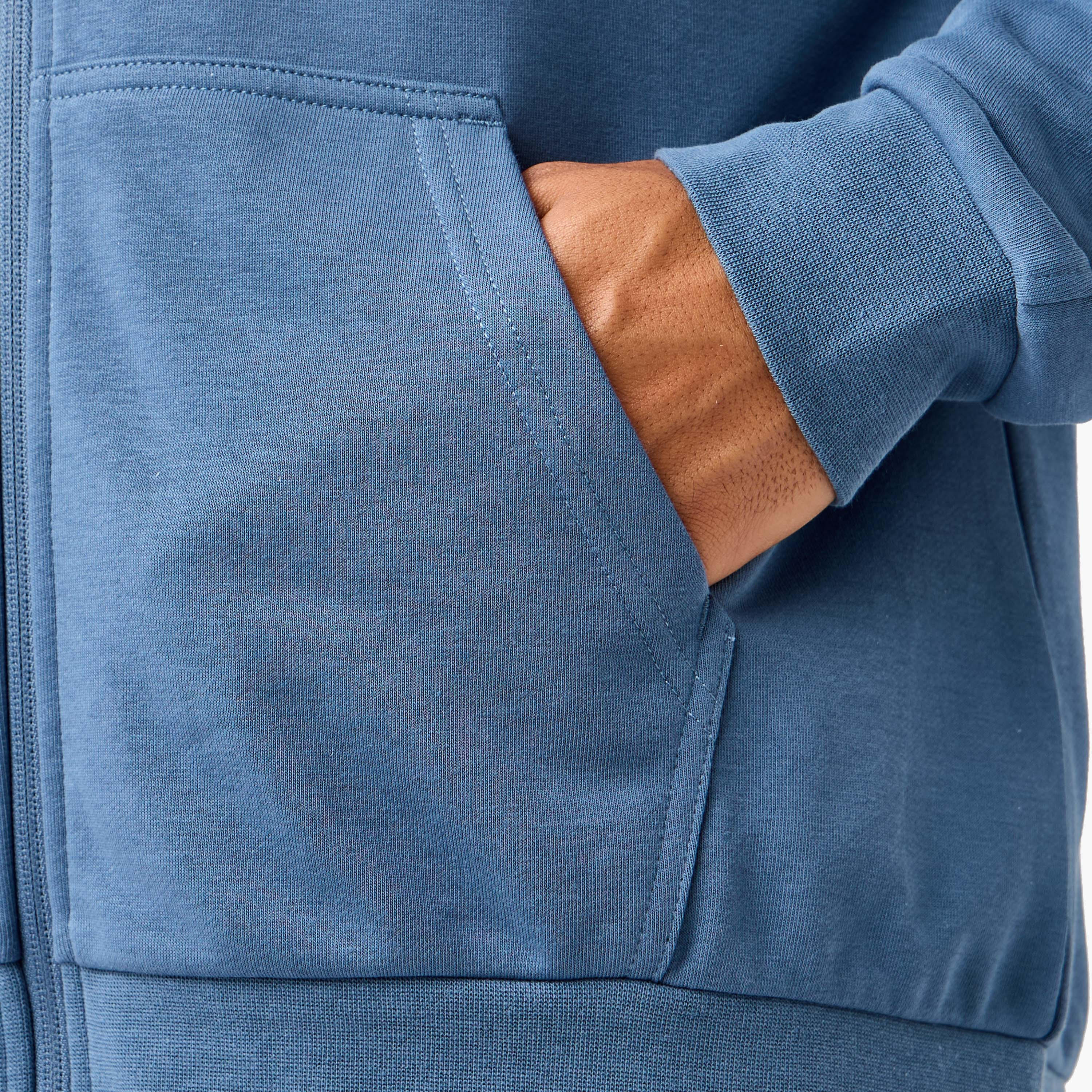 سويت شيرت رجالي بقصة عادية وياقة عالية من كابا-men-winterwear-hoodiesandsweatshirts-image-1