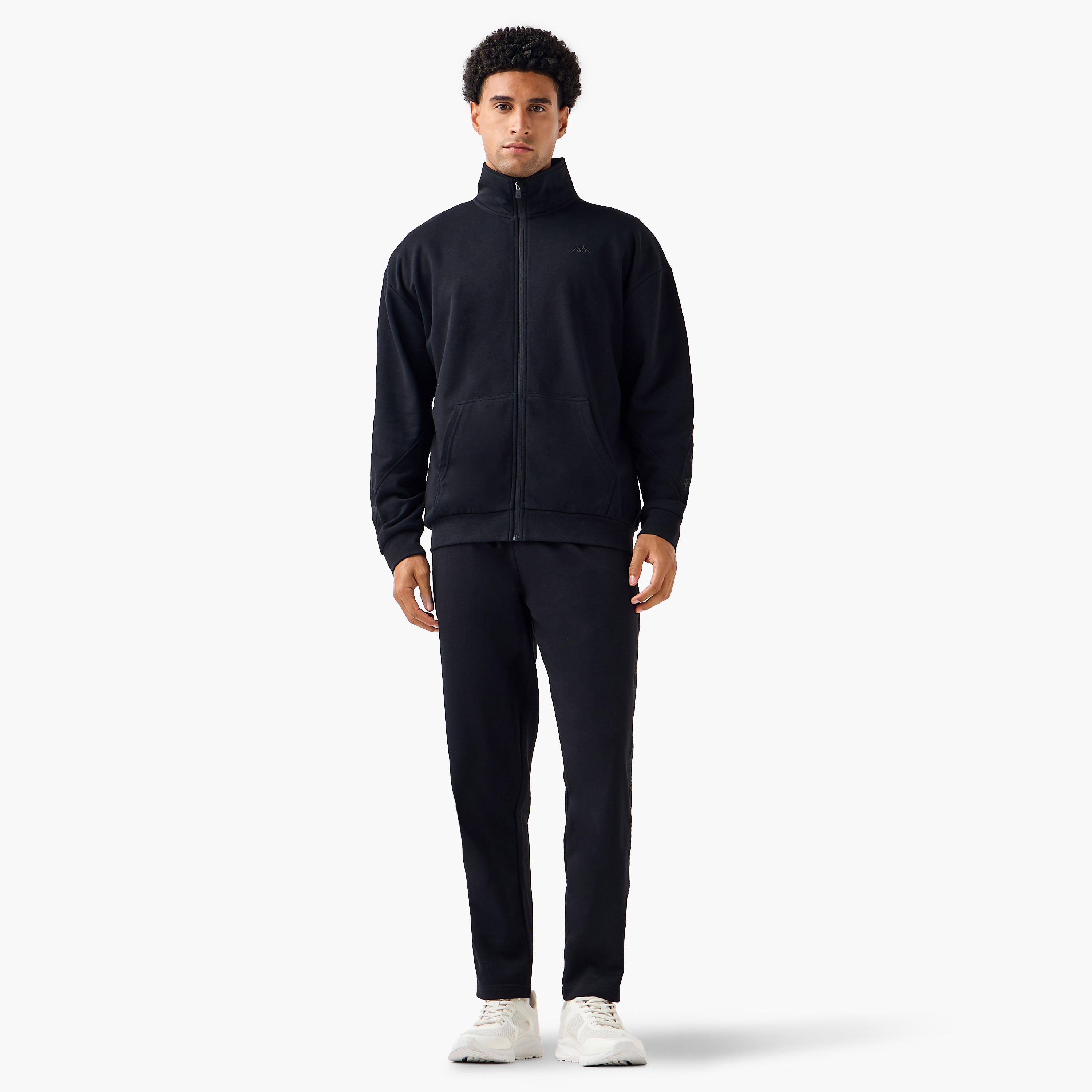 Kappa Men Regular Fit High Neck Sweatshirt-men-winterwear-hoodiesandsweatshirts-image-2