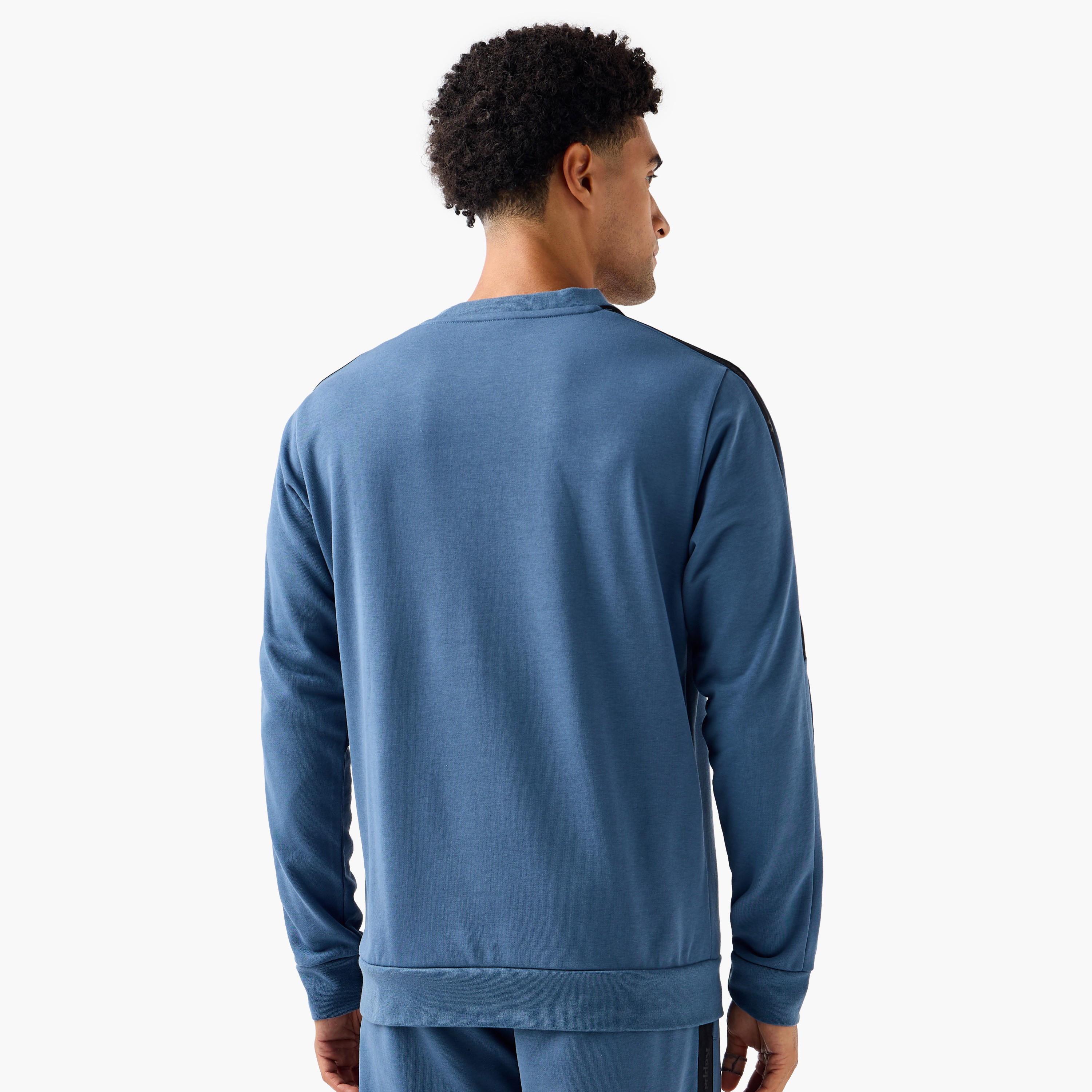 Kappa Men Regular Fit Logo Embossed Sweatshirt-men-winterwear-hoodiesandsweatshirts-image-3