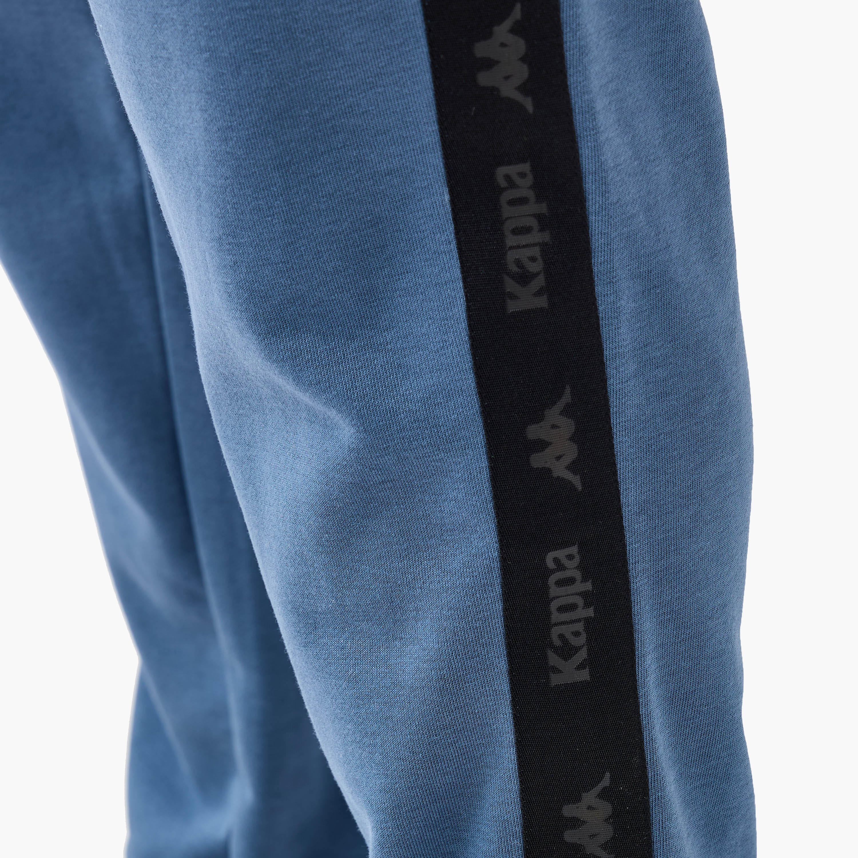 بنطلون رياضي بقصّة عادية وخصر مطاطي للرجال من كابا-men-clothing-sportswearandactivewear-bottoms-joggers-image-5