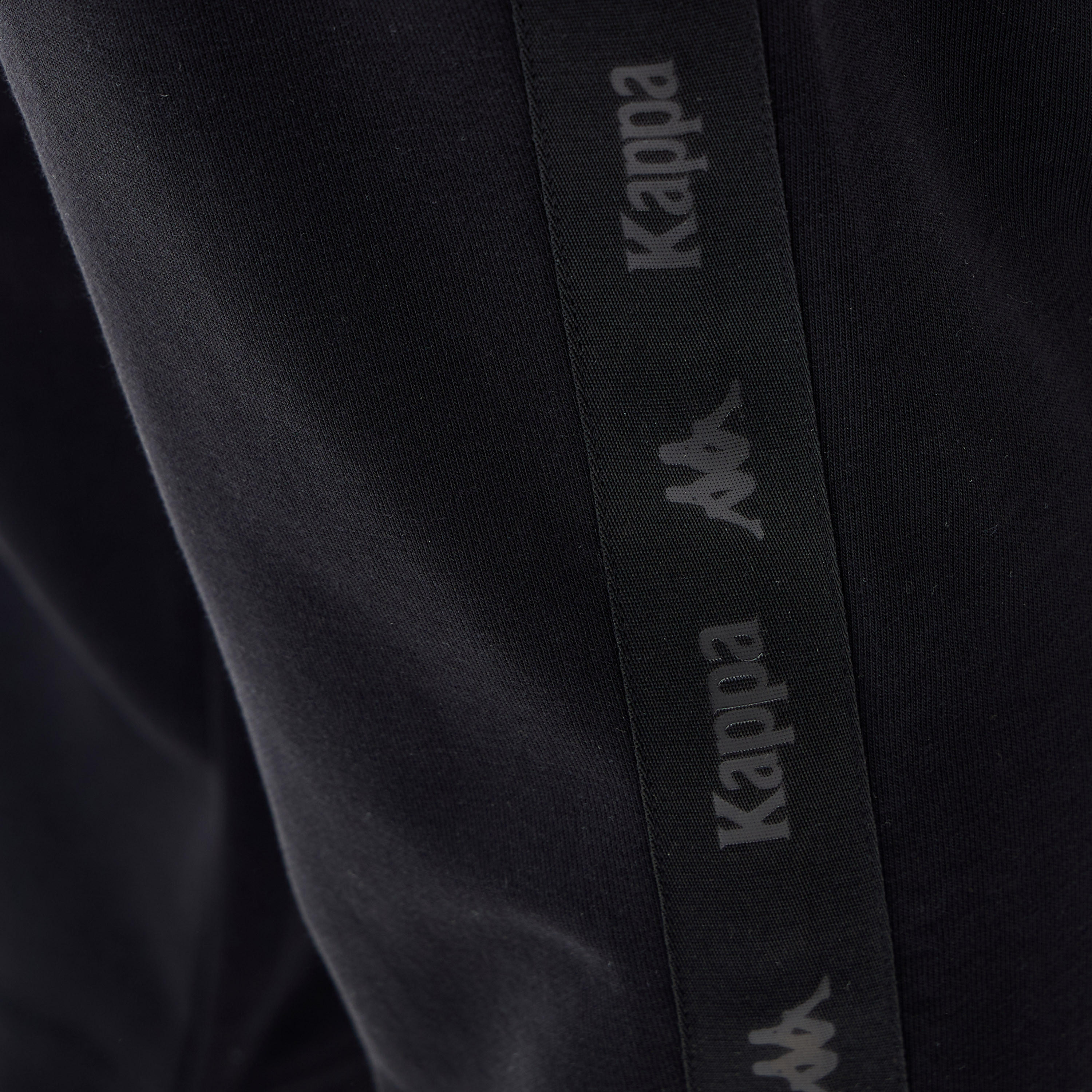 Kappa Men Relaxed Fit Flexi Waist Joggers with Side Logo Panel-men-clothing-sportswearandactivewear-bottoms-joggers-image-5
