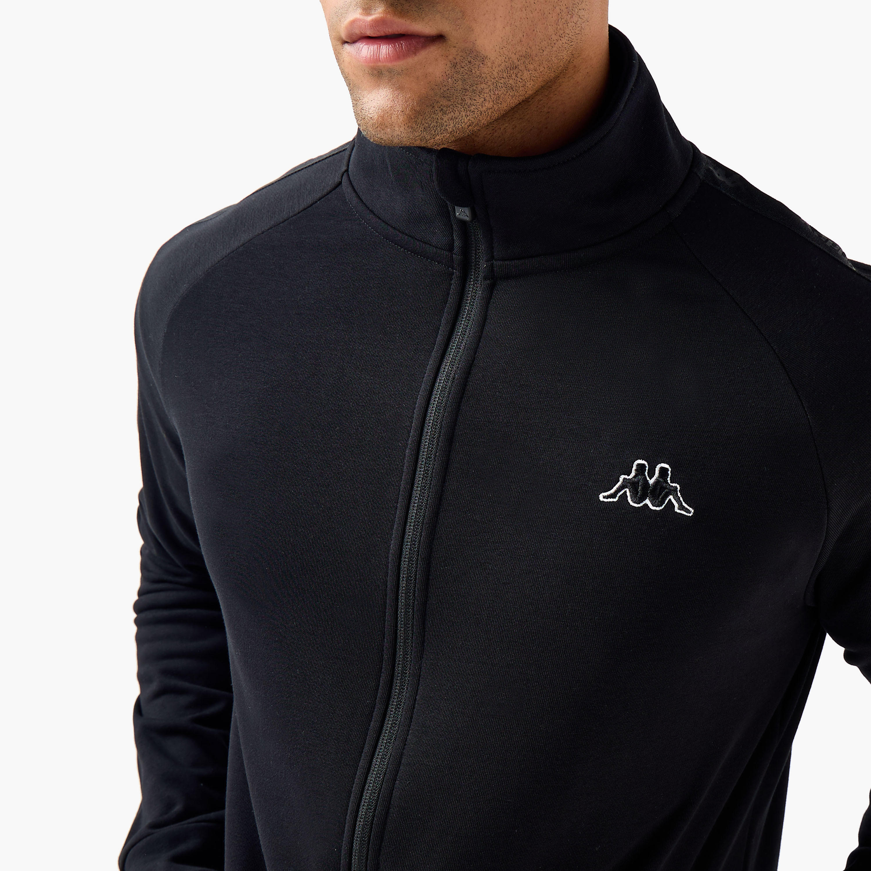 Kappa Men High Neck Sweatshirt-men-winterwear-hoodiesandsweatshirts-image-4