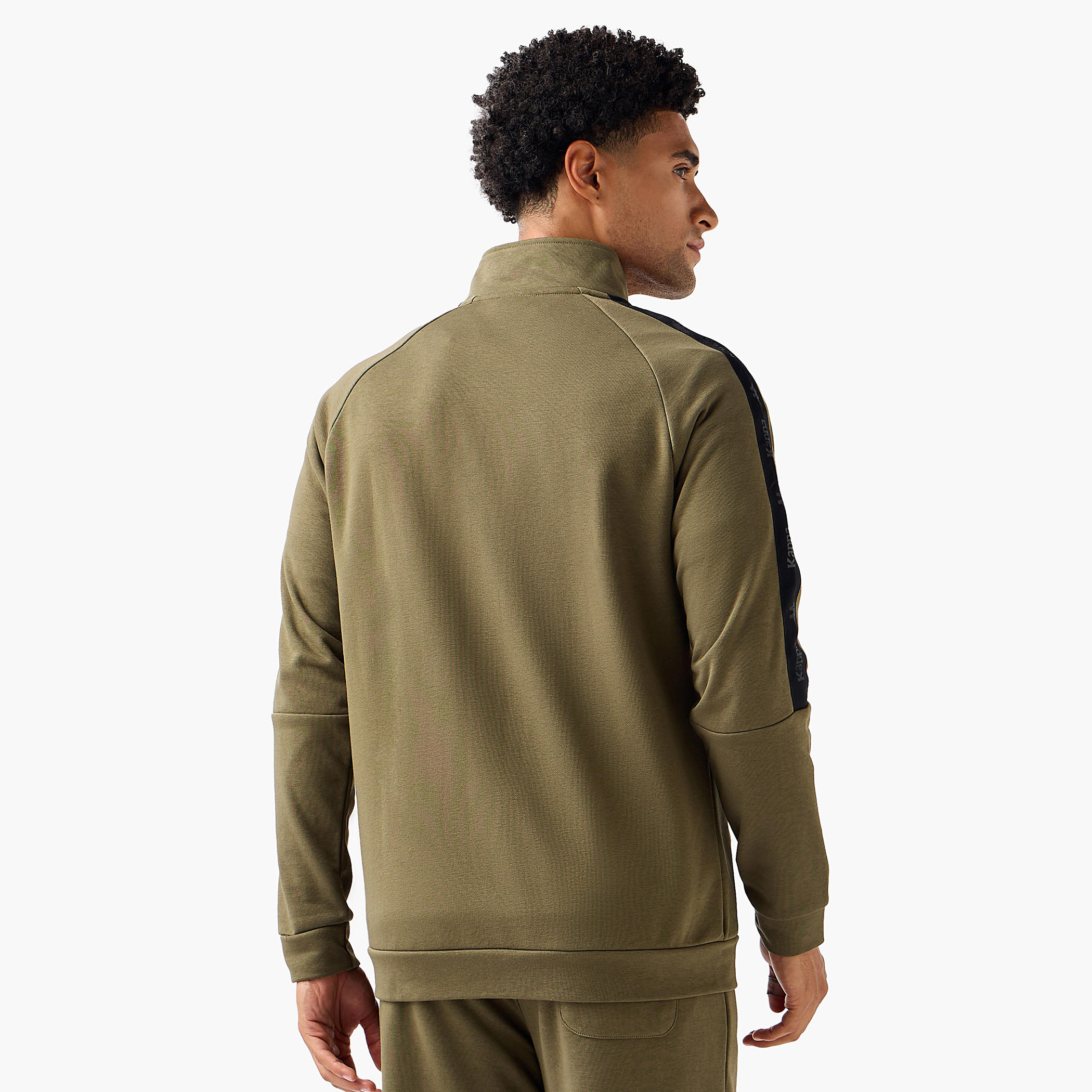 Kappa Men High Neck Sweatshirt-men-winterwear-hoodiesandsweatshirts-image-3