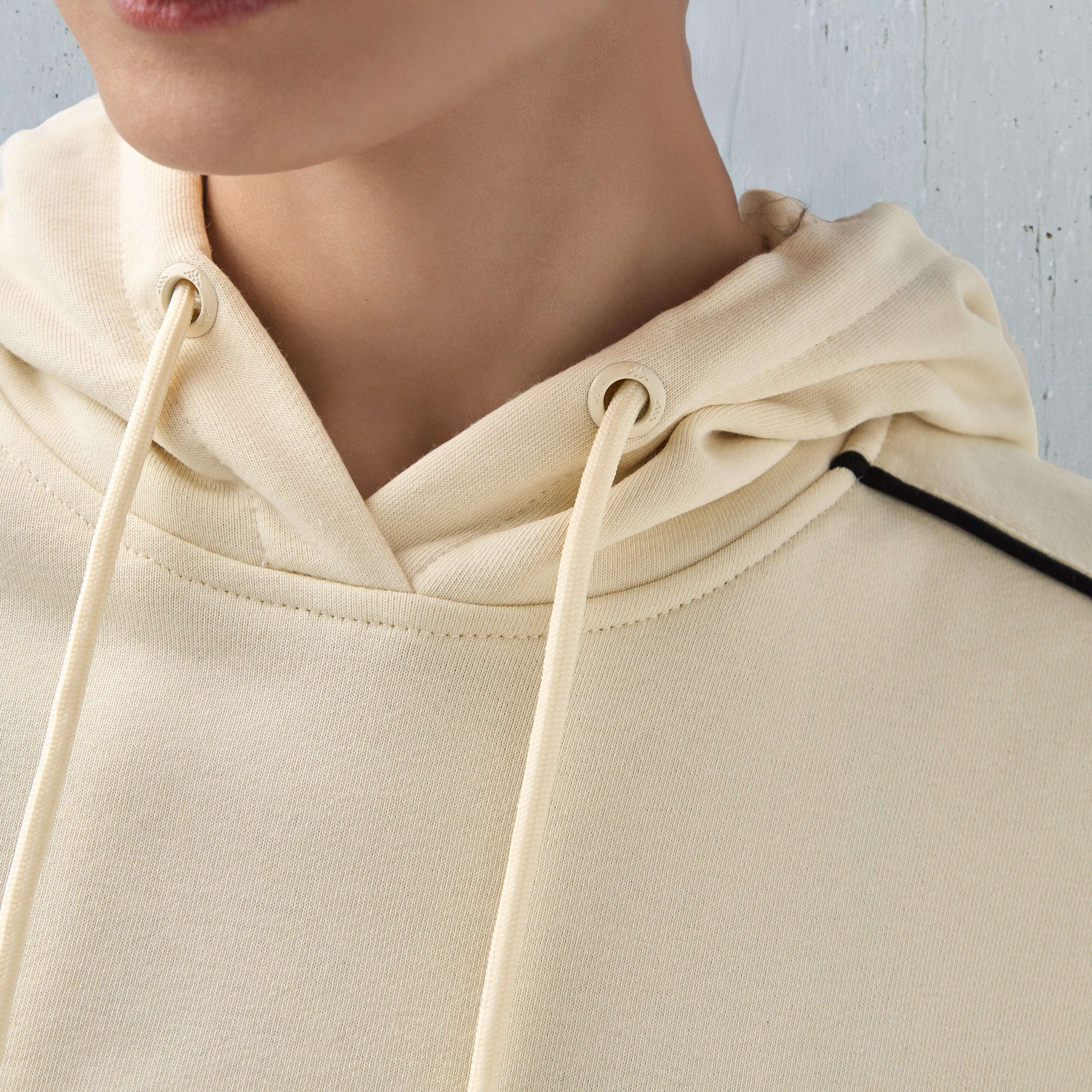 سويت شيرت بقصة عادية وقبعة وتطريز شعار من كابا-women-winterwear-hoodiesandsweatshirts-sweatshirts-image-5