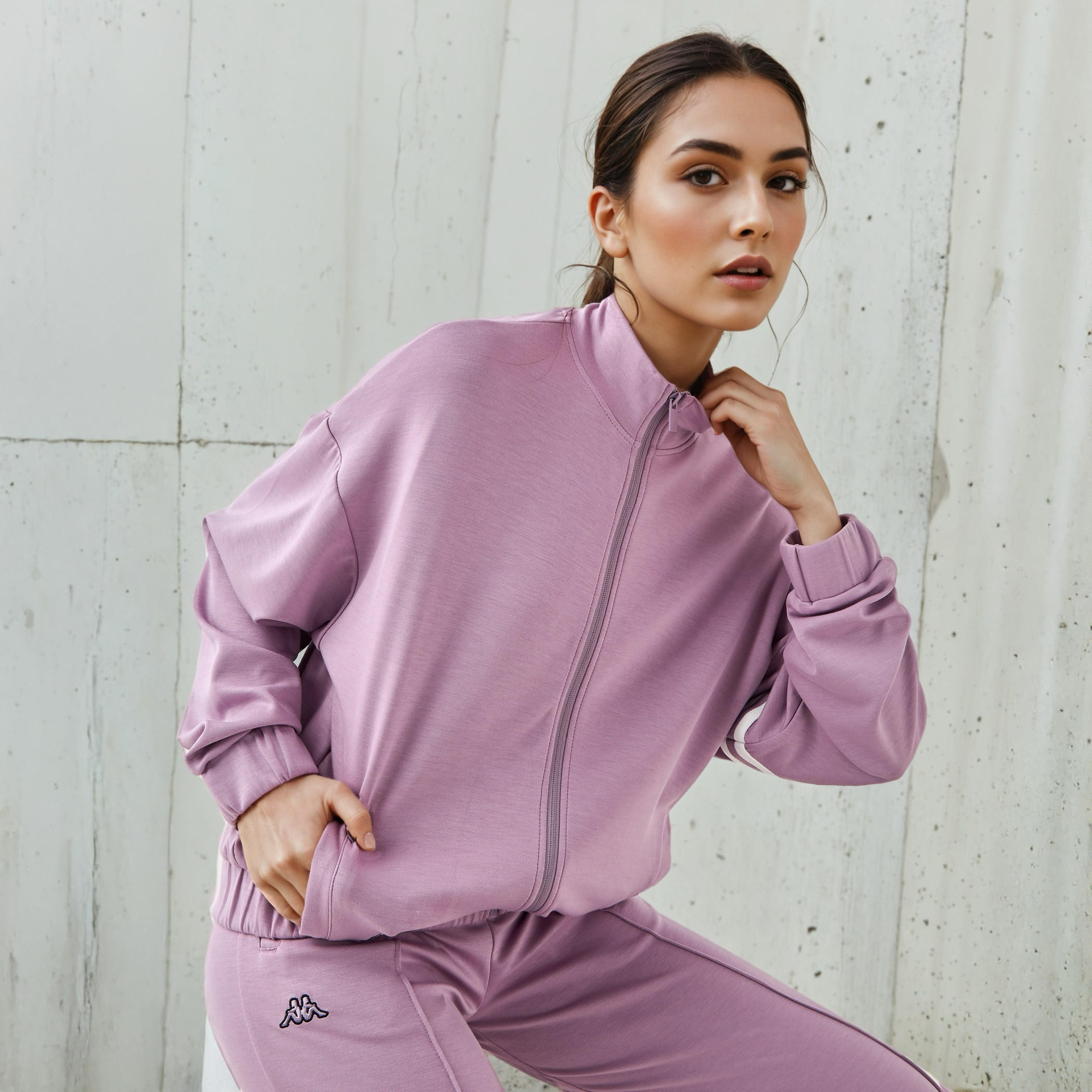 Kappa Women Soft Touch Zip Through Jacket-women-winterwear-coatsandjackets-jackets-image-1