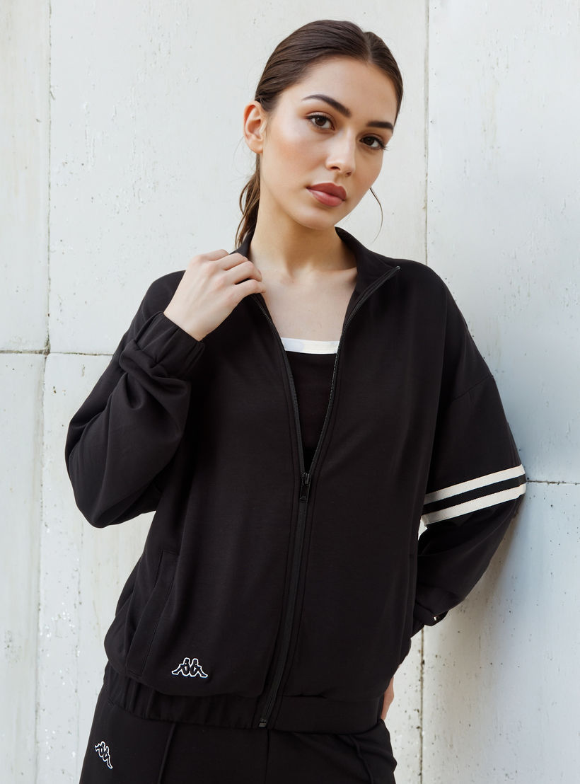 جاكيت ناعم بسحاب إغلاق للنساء من كابا-women-winterwear-coatsandjackets-jackets-image-5