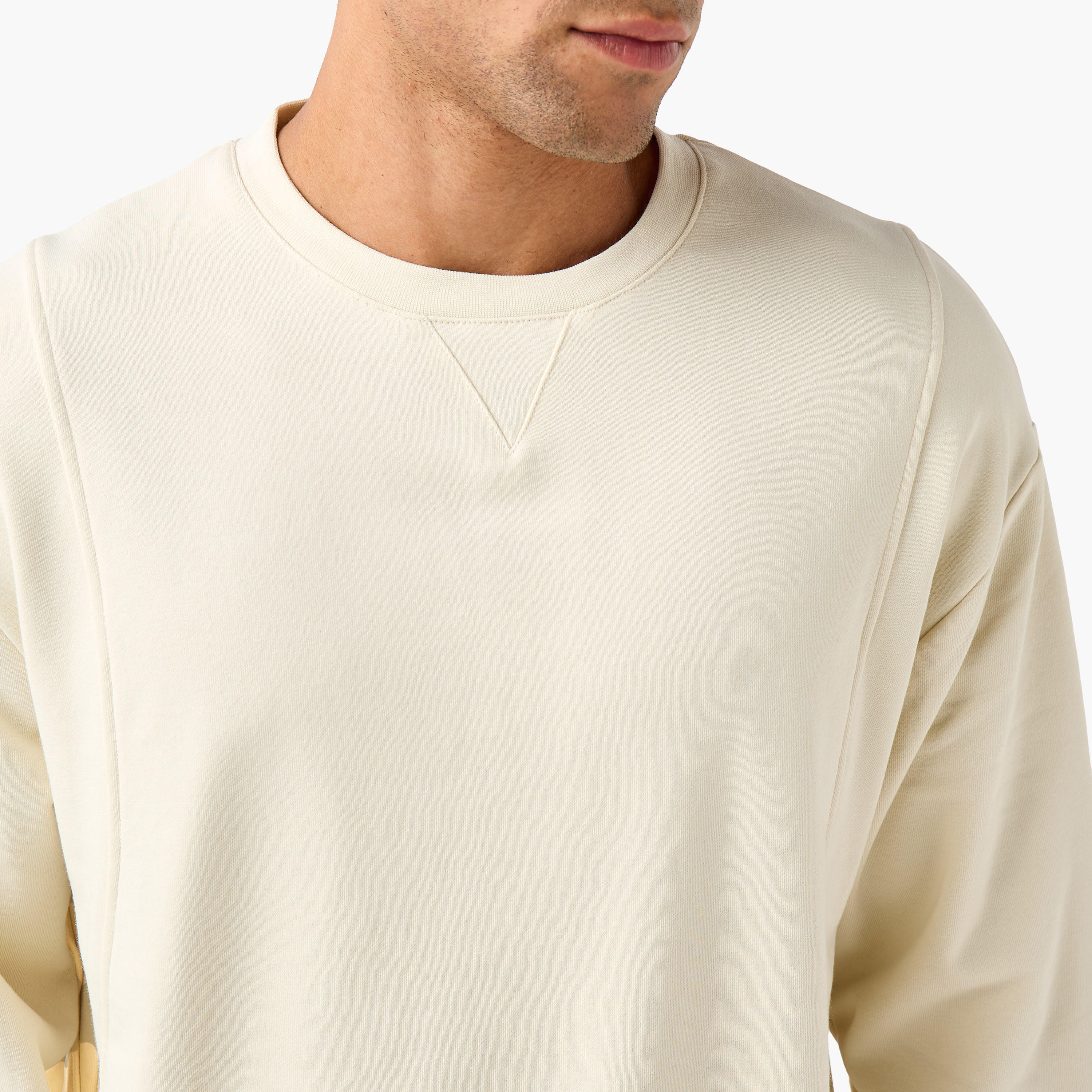 سويت شيرت بقصّة عادية للرجال من كابا-men-winterwear-hoodiesandsweatshirts-image-3
