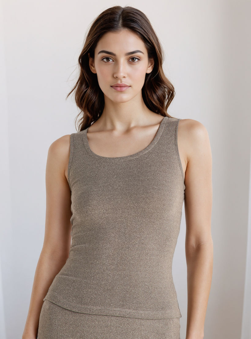 بلوزة تانك حرارية بدون خياطة-women-clothing-tshirts-image-5