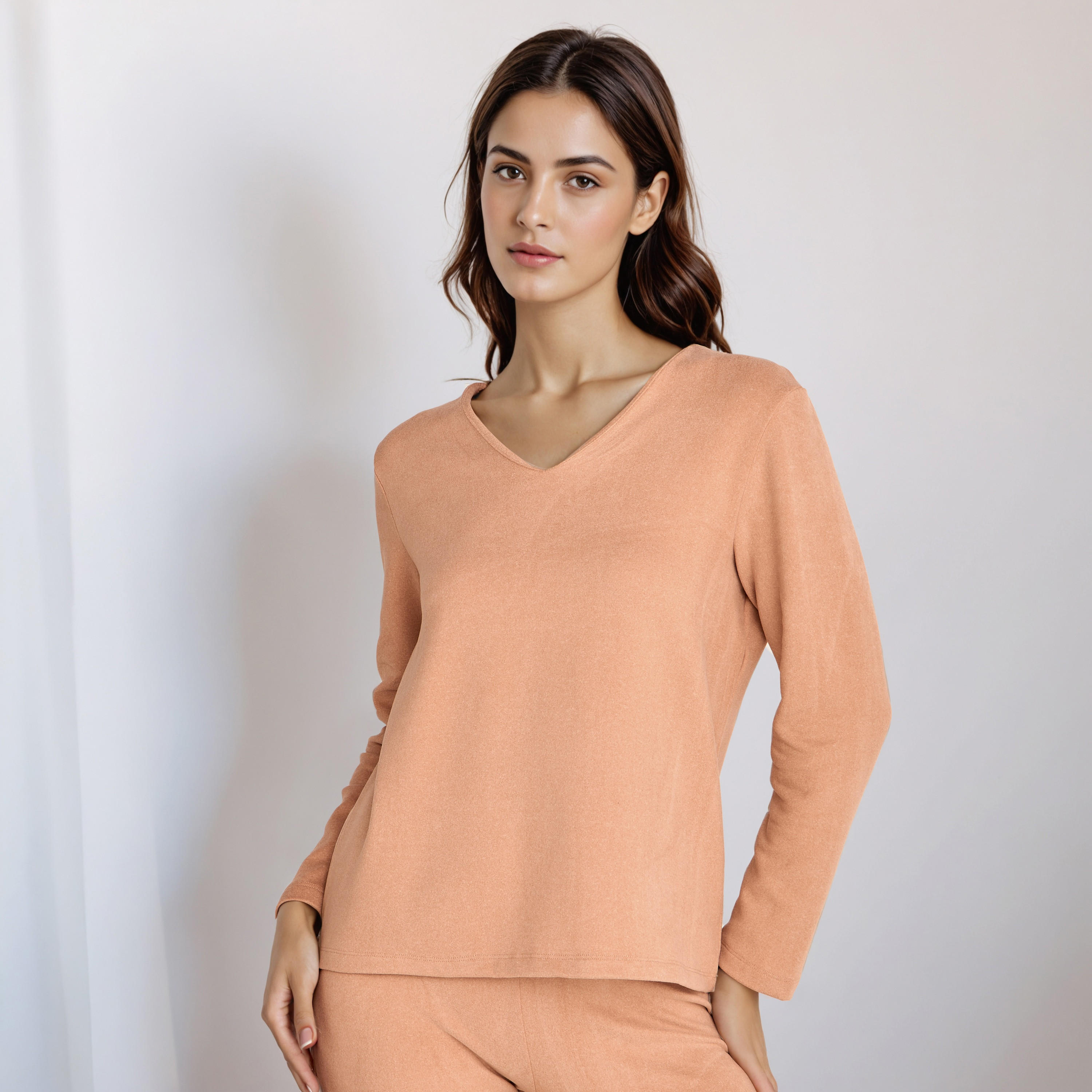 Pyjama Set Thermal T-shirt & Leggings-women-clothing-nightwear-pyjamas-longsets-image-2