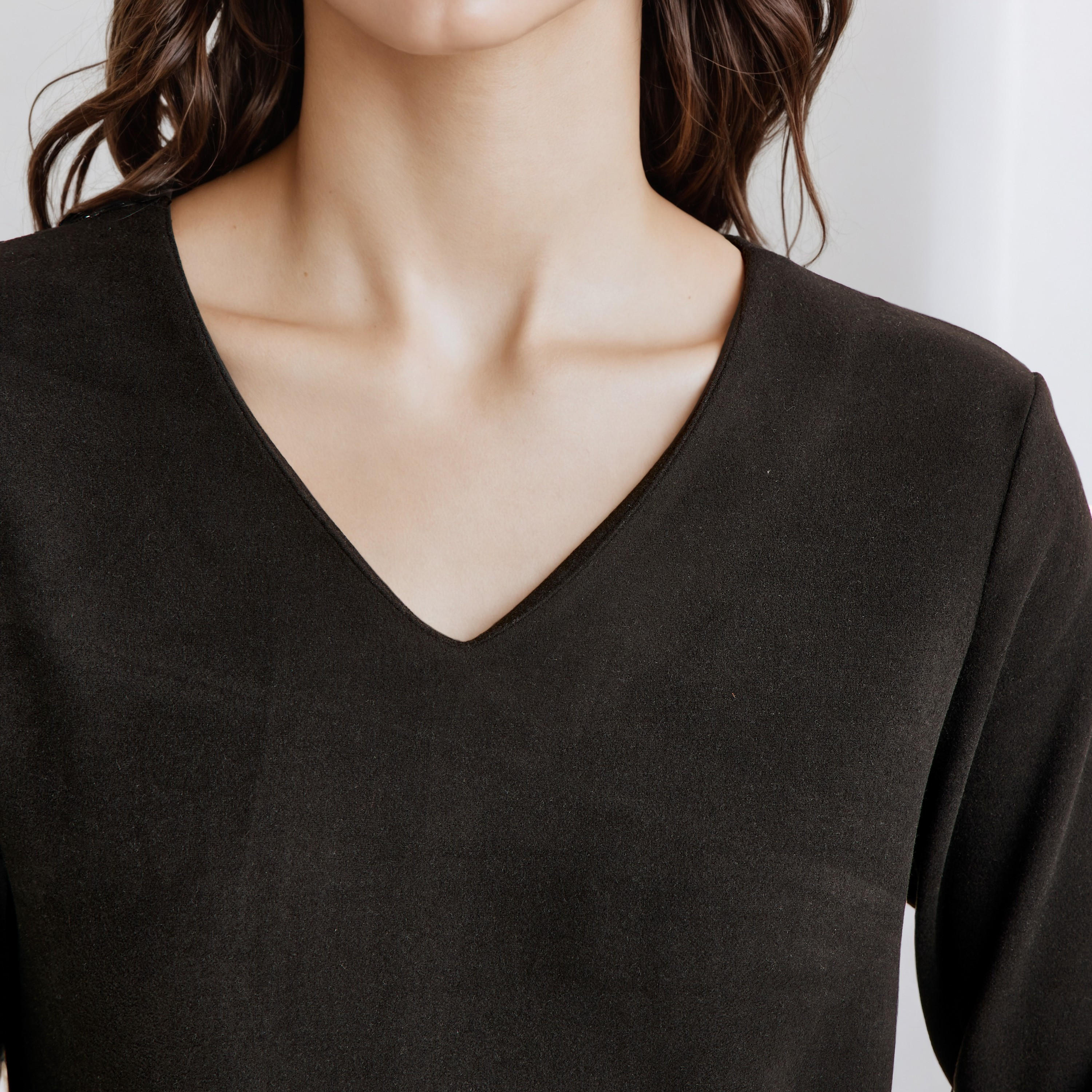 طقم بيجاما حراري تيشيرت وبنطلون ليقنز-women-clothing-nightwear-pyjamas-longsets-image-5