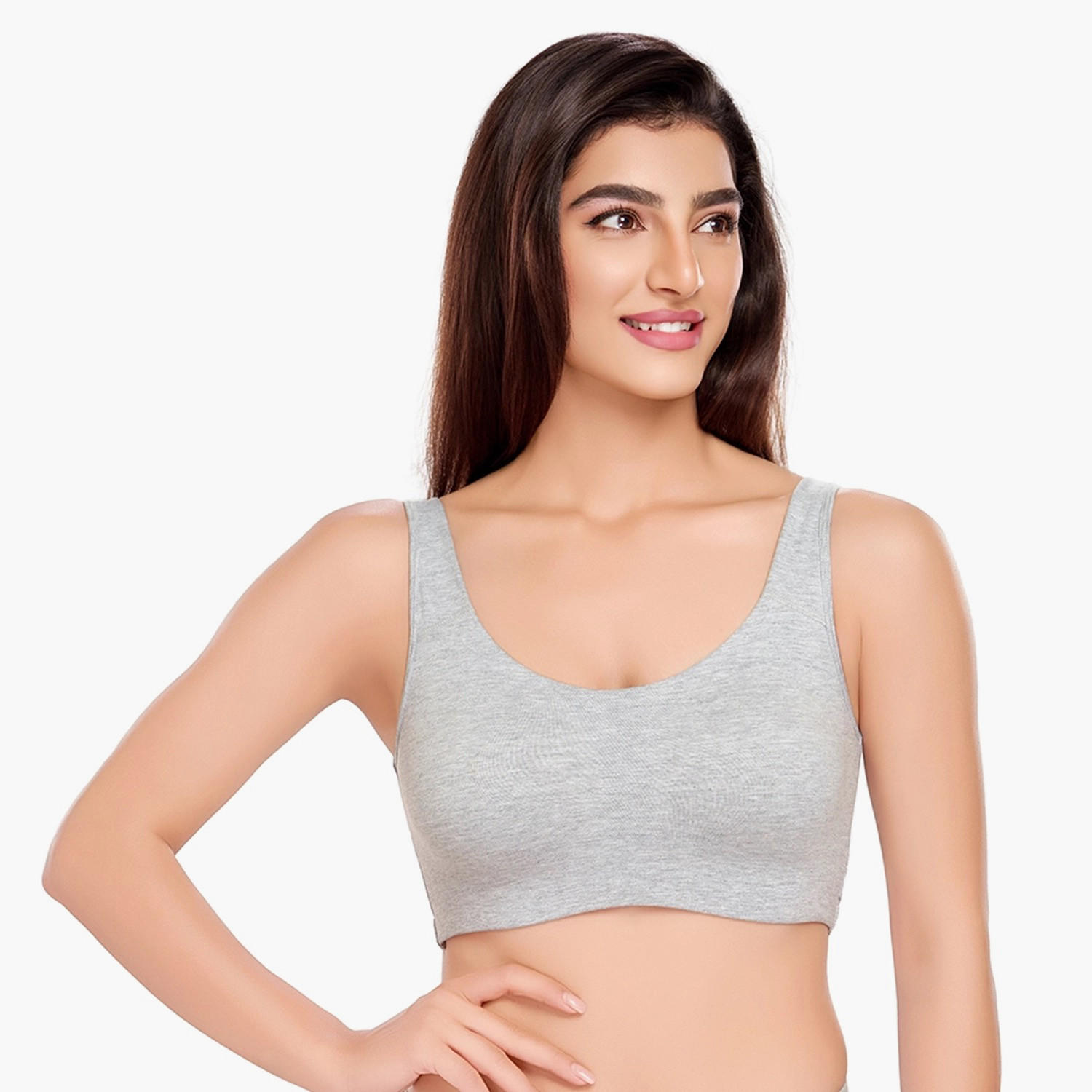 Juliet Non-Padded Sports Bra Full Coverage-women-clothing-lingerie-bras-image-1