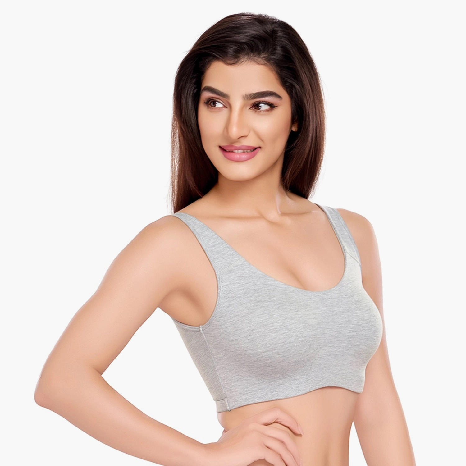 Juliet Non-Padded Sports Bra Full Coverage-women-clothing-lingerie-bras-image-2