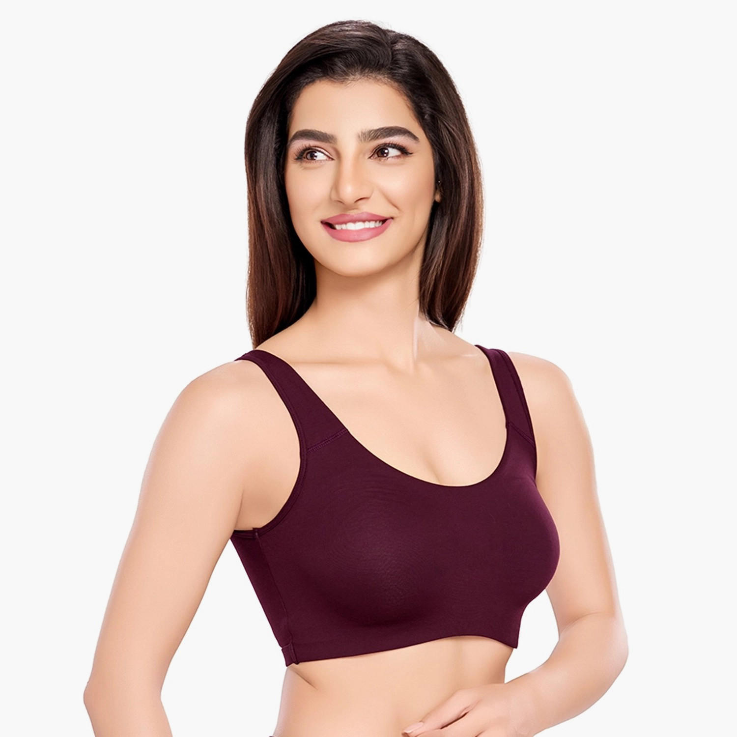 Juliet Non-Padded Sports Bra Full Coverage-women-clothing-lingerie-bras-image-2