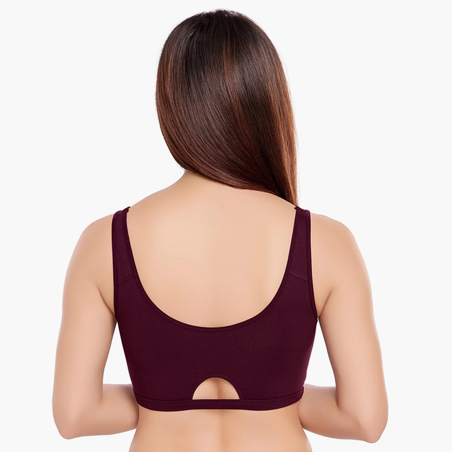 Juliet Non-Padded Sports Bra Full Coverage-women-clothing-lingerie-bras-image-3