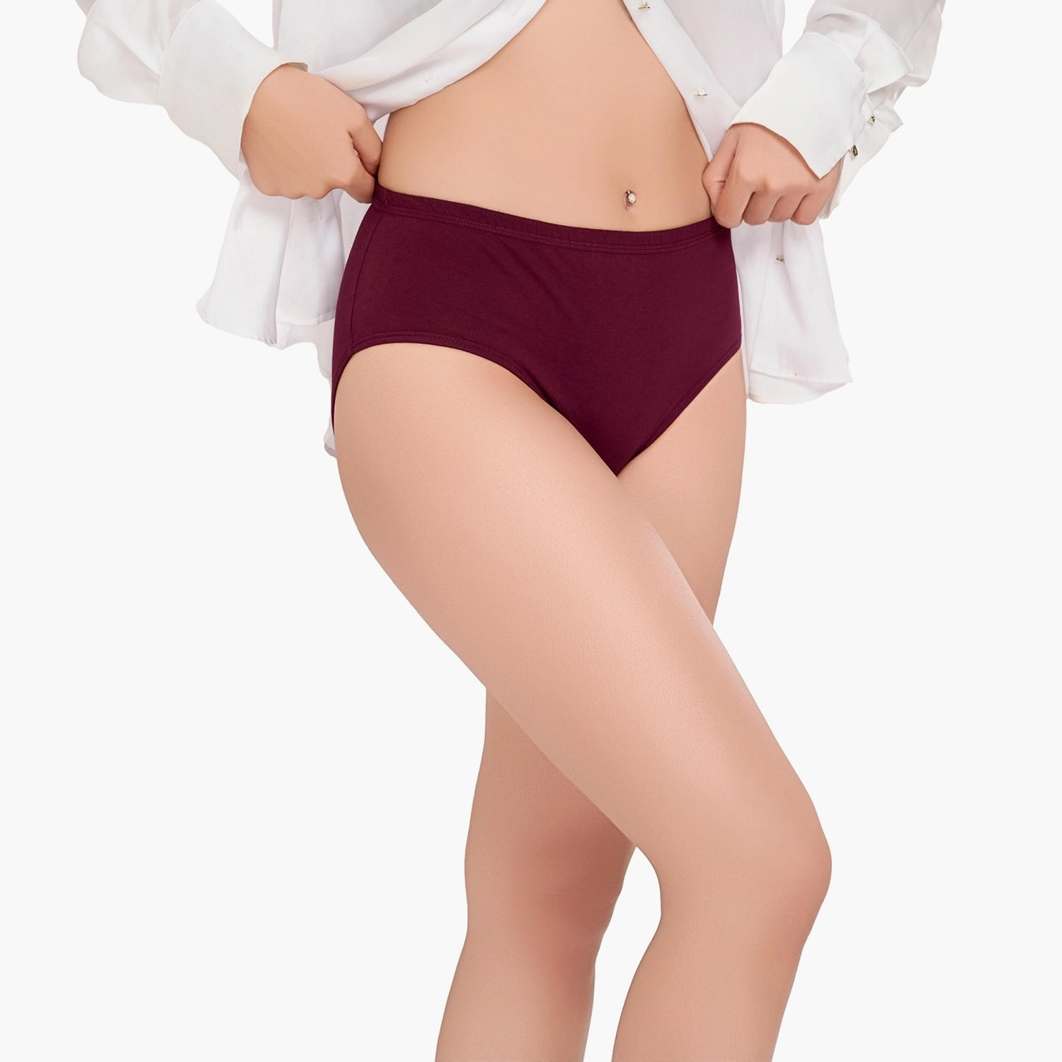 سراويل داخلية هيبستر بخصر متوسط الارتفاع من جولييت - طقم من 3 قطع-women-clothing-lingerie-panties-image-7