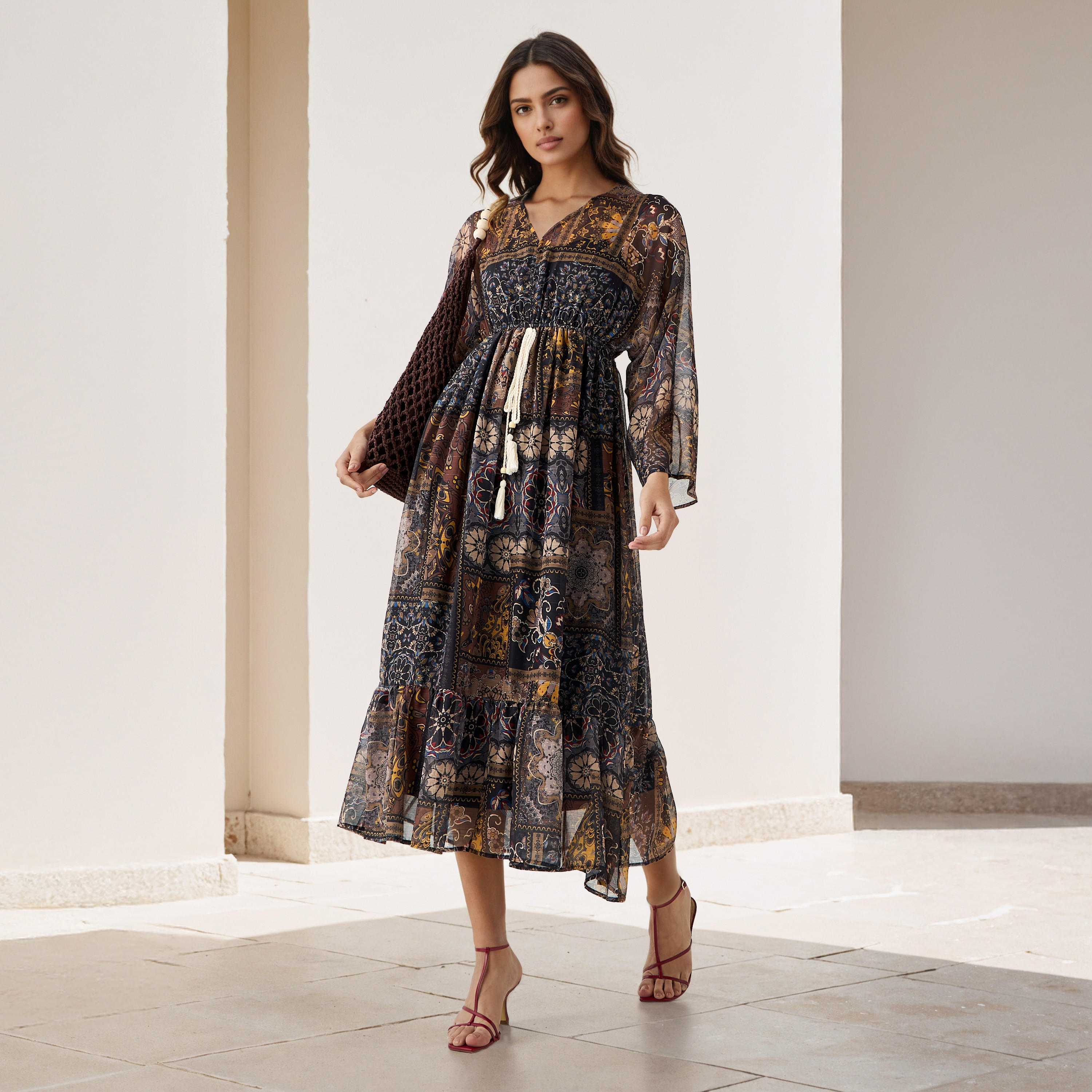 Floral Print Kaftan Women Dress Viscose-PROMO_SP_AE__6_RGCC_BUY2FOR199_040325-image-2