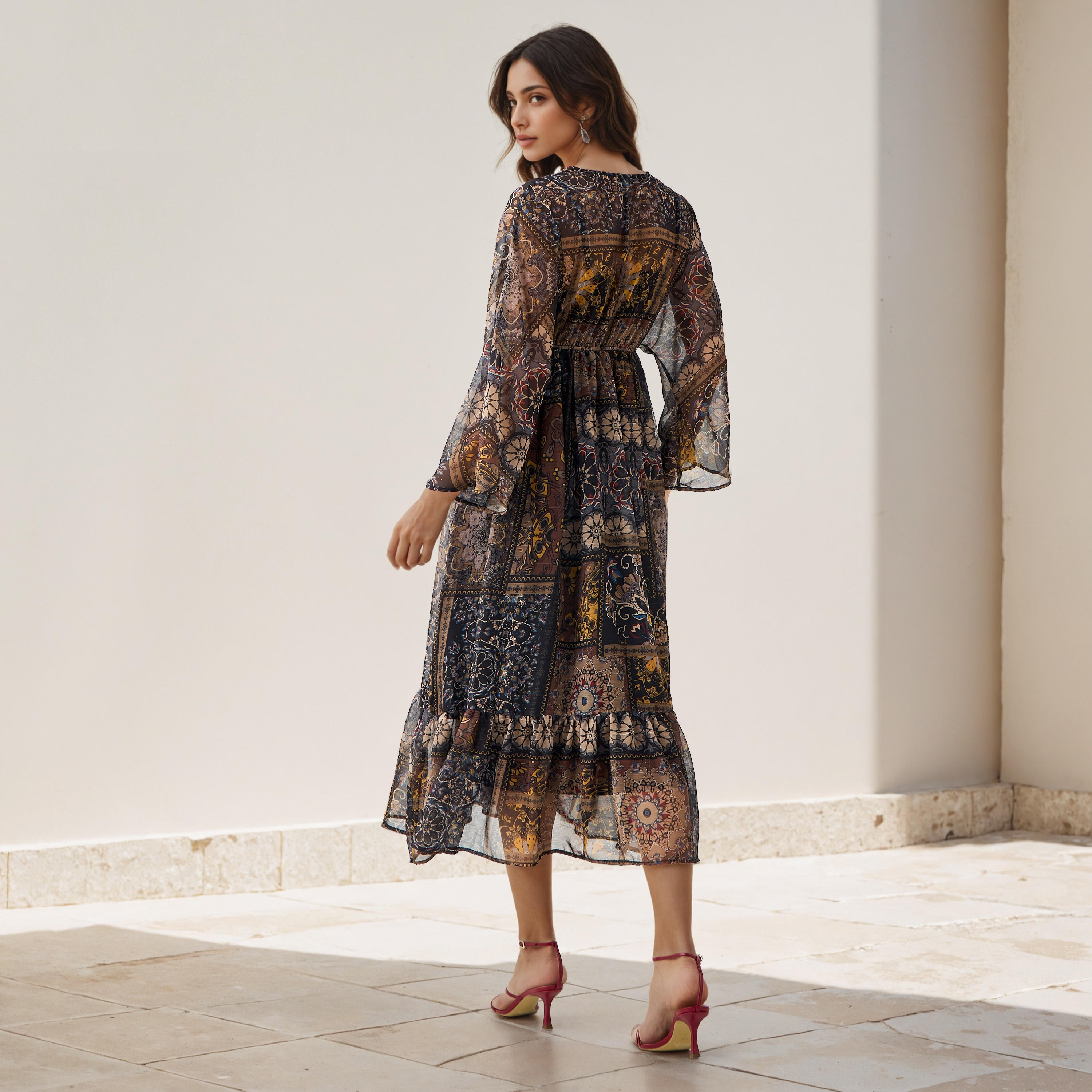 Floral Print Kaftan Women Dress Viscose-PROMO_SP_AE__6_RGCC_BUY2FOR199_040325-image-3
