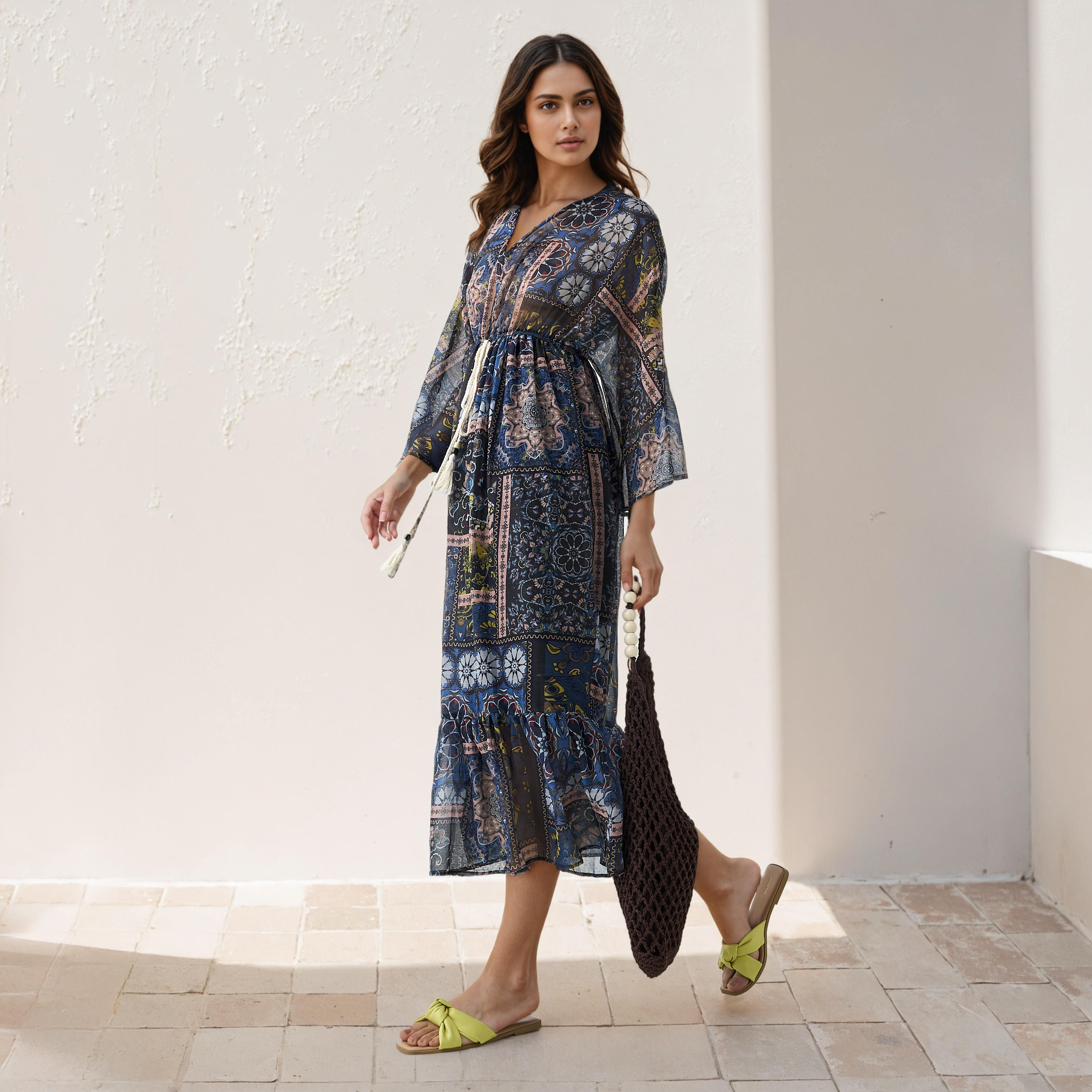 Floral Print Kaftan Women Dress Viscose-PROMO_SP_AE__6_RGCC_BUY2FOR199_040325-image-2