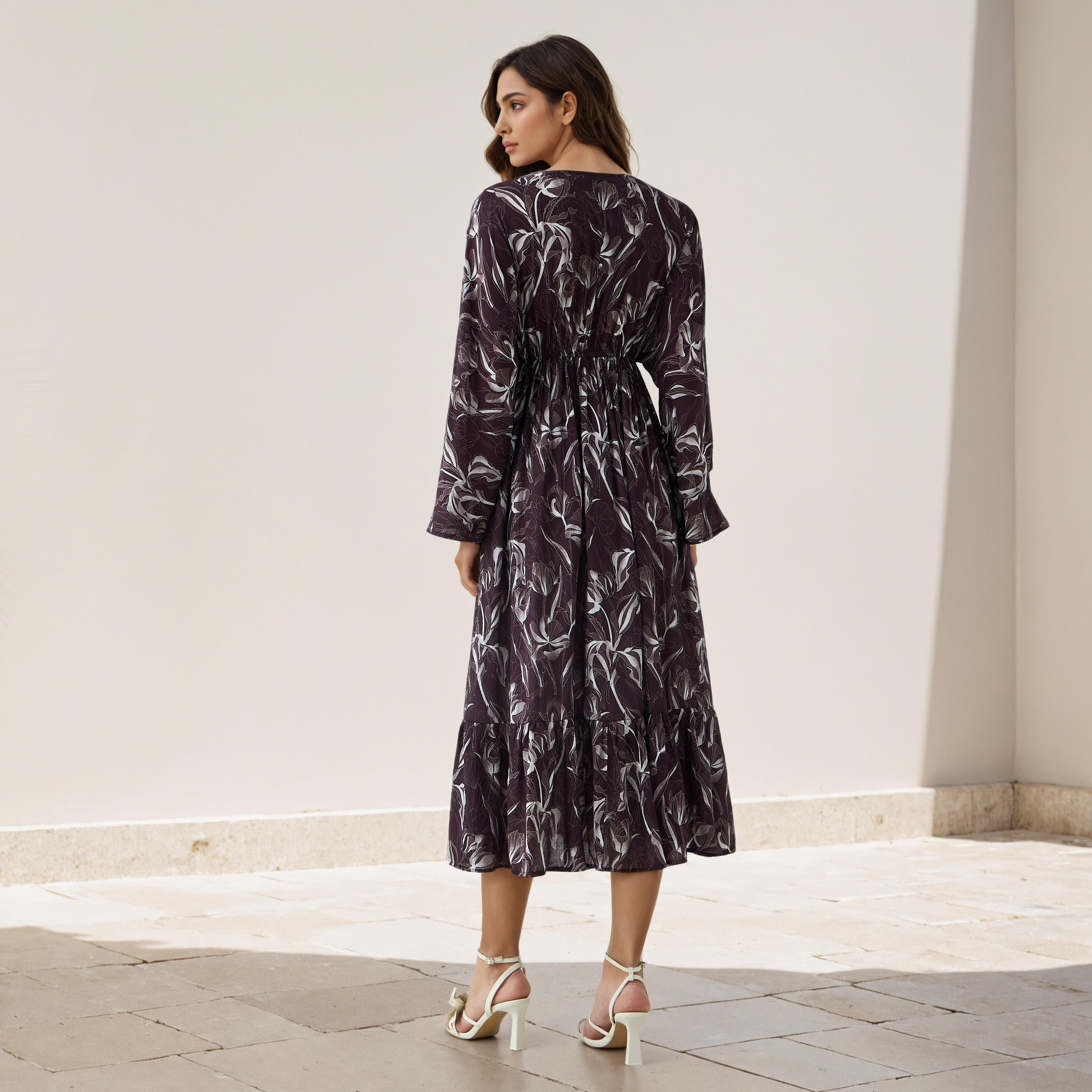 Floral Print Kaftan Women Dress Viscose-PROMO_SP_AE__6_RGCC_BUY2FOR199_040325-image-3